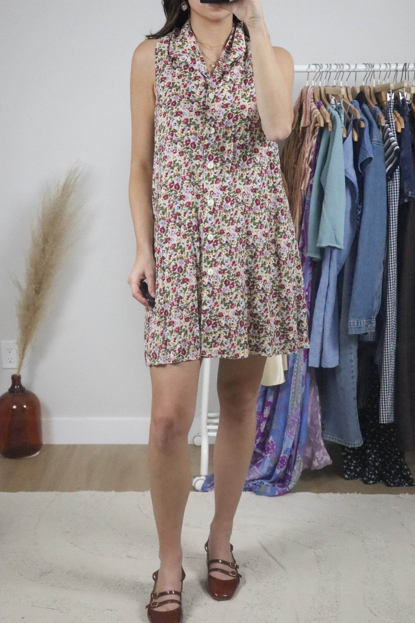 Made in Canada x Vintage x Floral Dress (6)