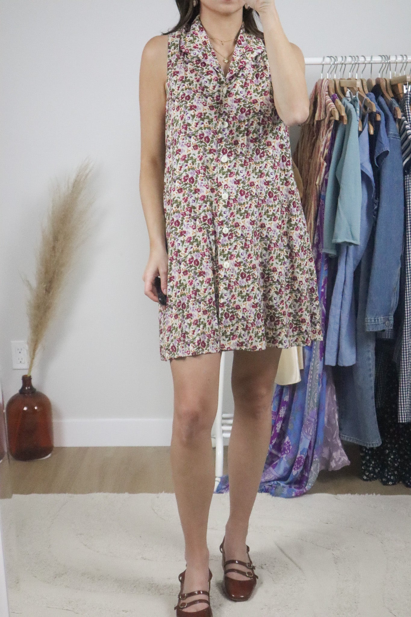 Made in Canada x Vintage x Floral Dress (6)