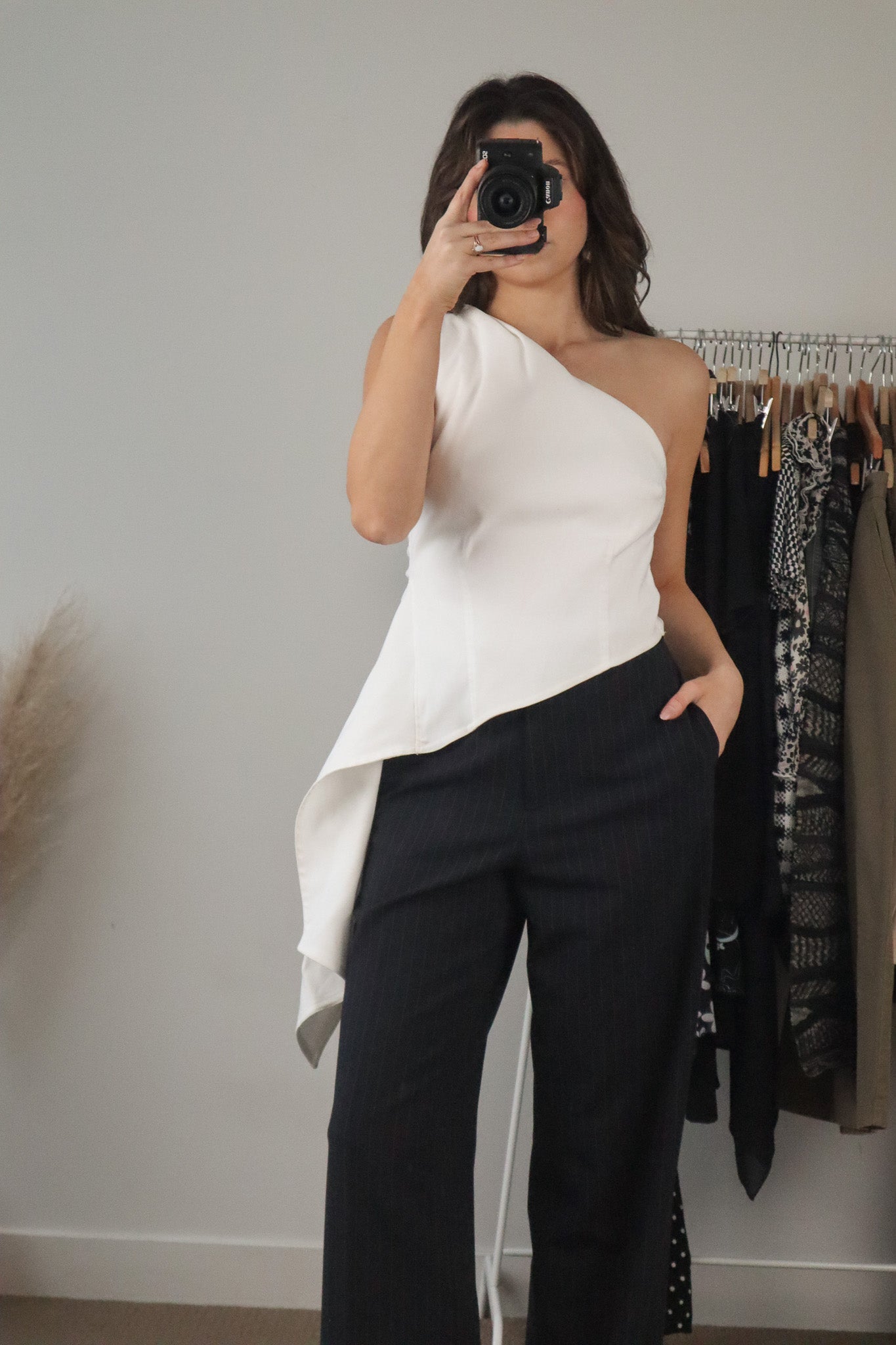 Modern x One Shoulder Tank (L)