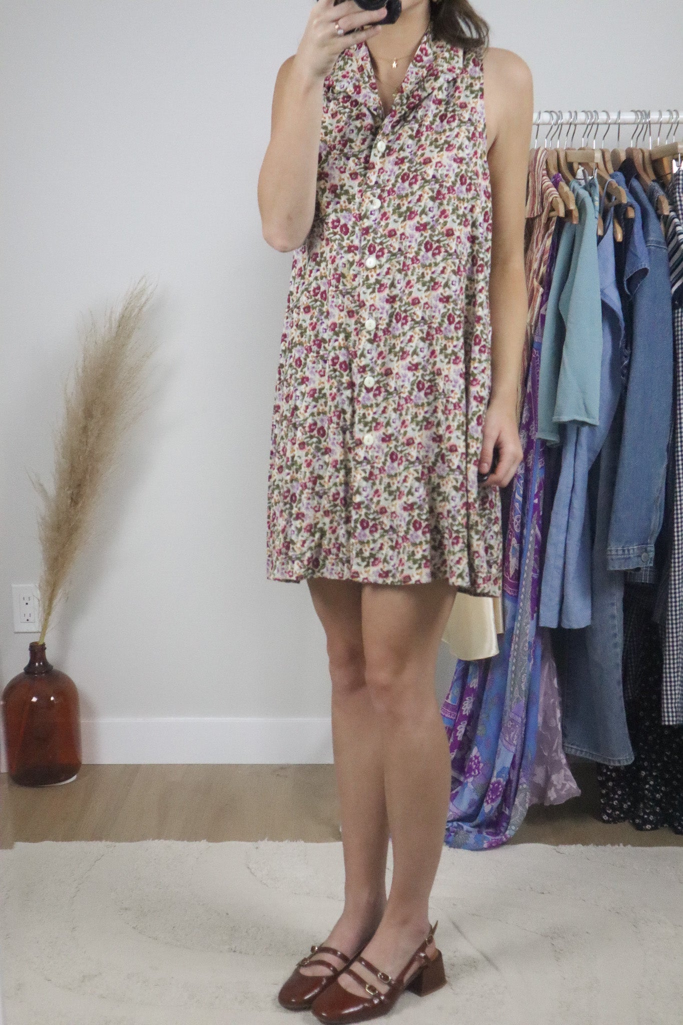 Made in Canada x Vintage x Floral Dress (6)