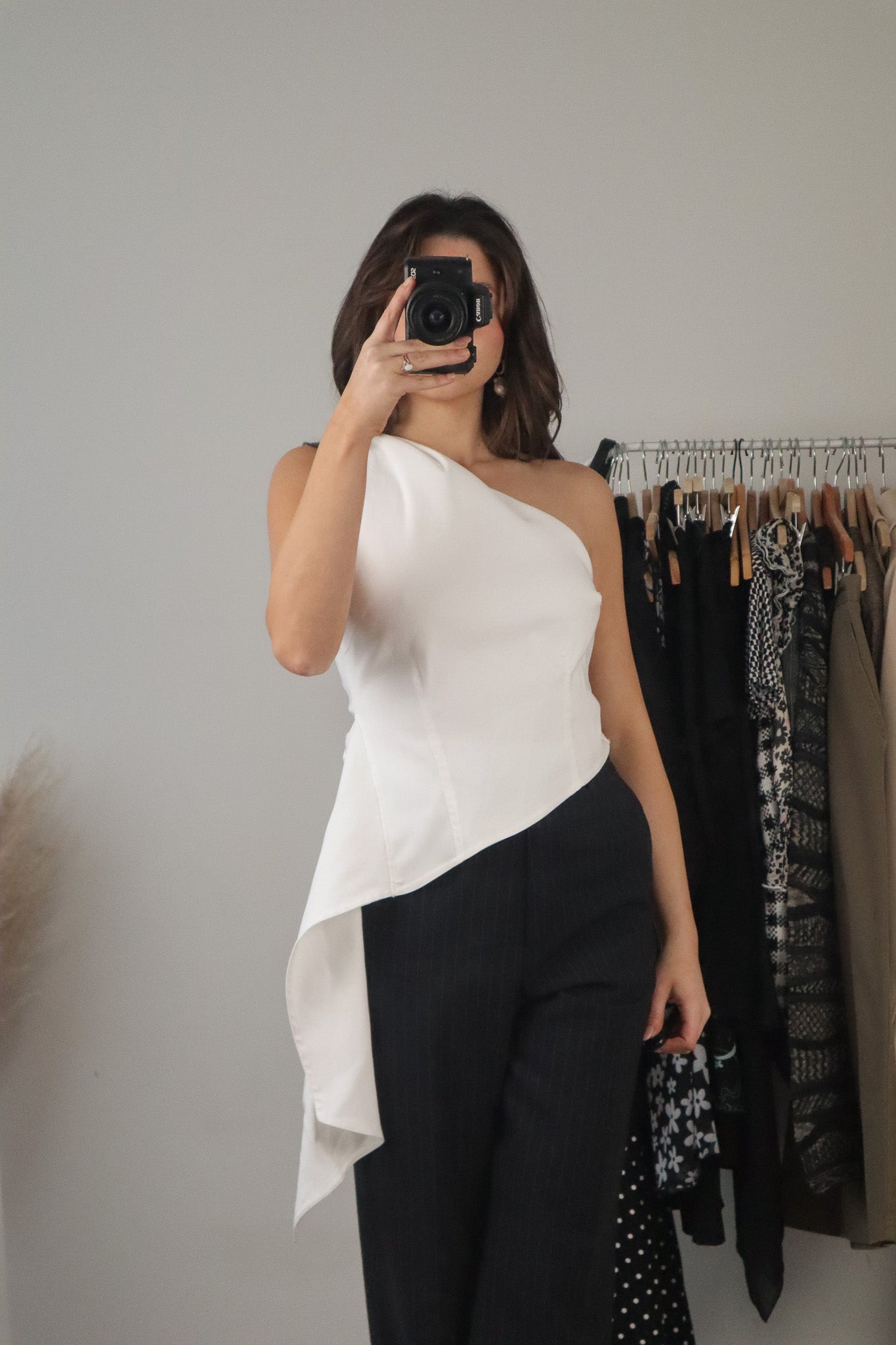 Modern x One Shoulder Tank (L)