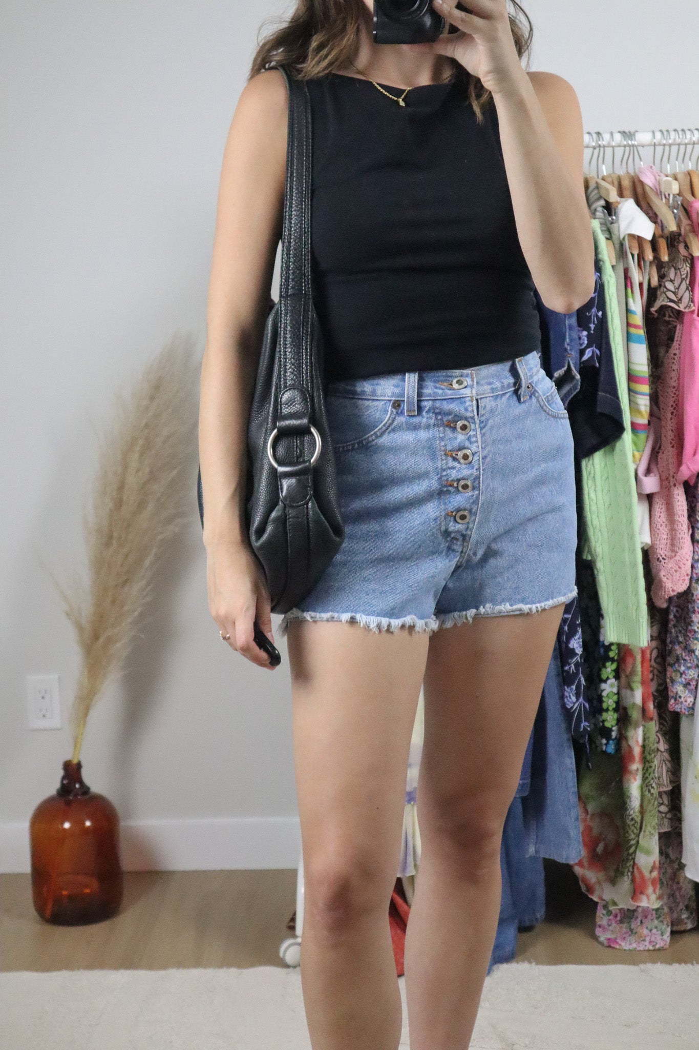 Vintage x Leather Hobo Bag