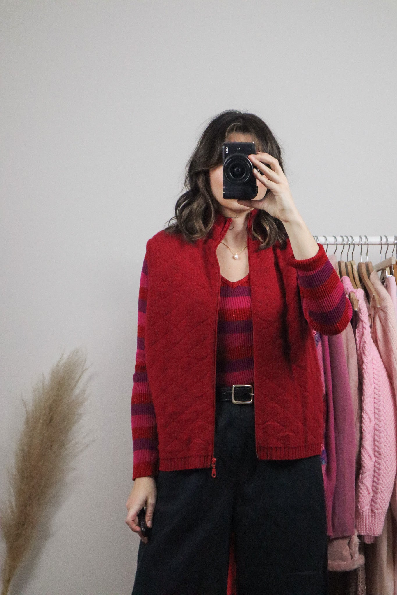 Made in Canada x Knit Zip-Up Vest (L)