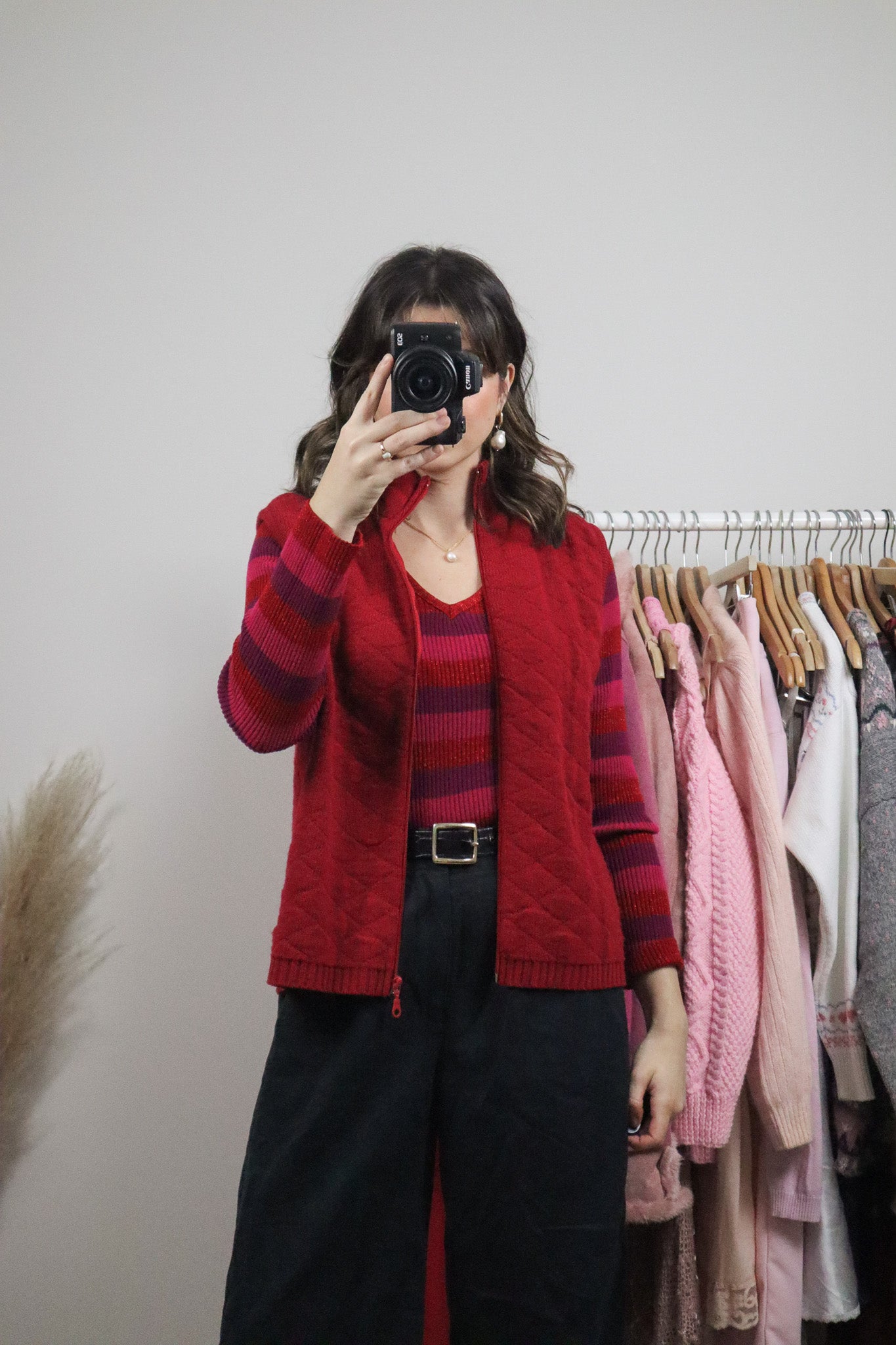 Made in Canada x Knit Zip-Up Vest (L)