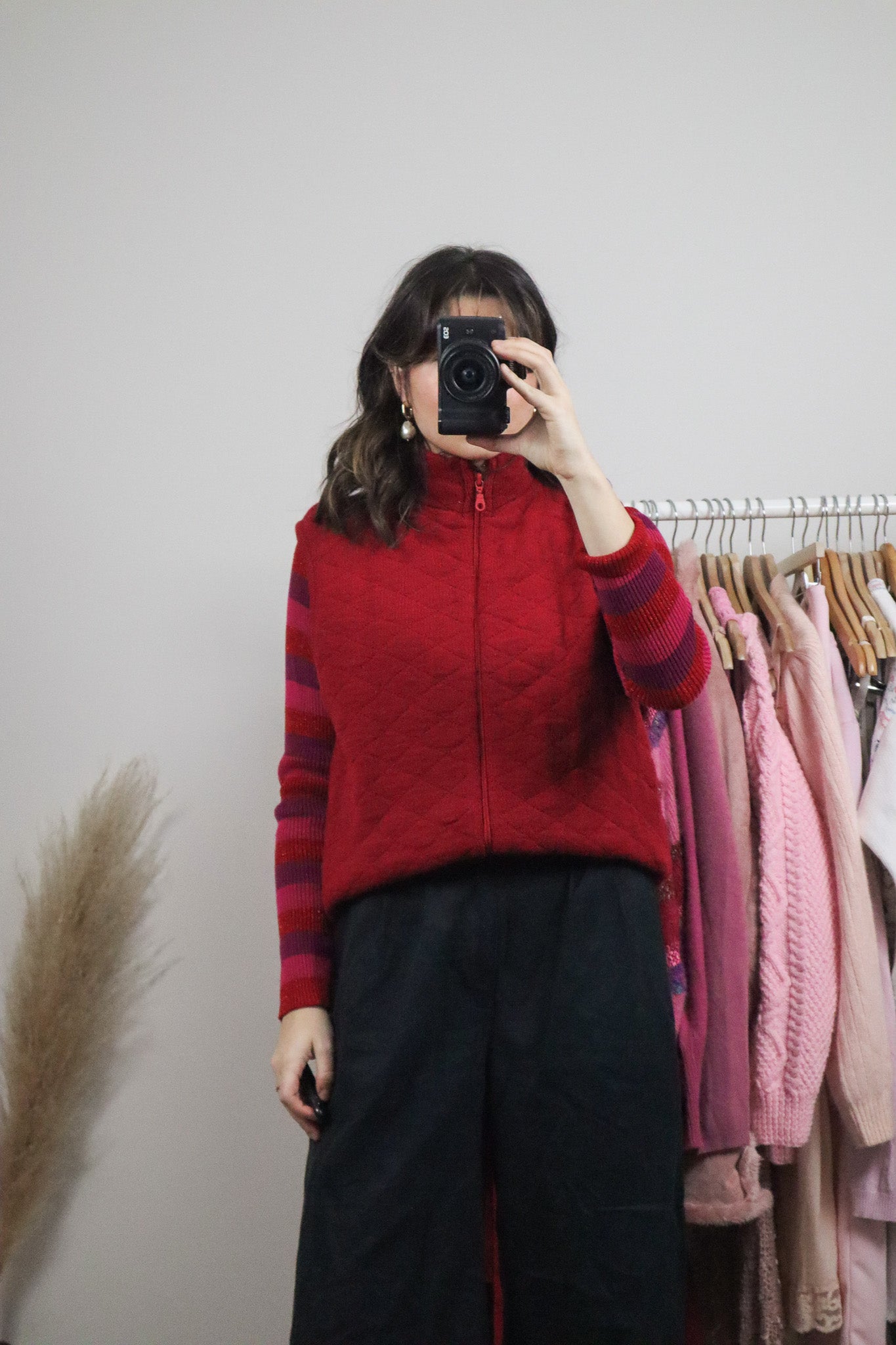 Made in Canada x Knit Zip-Up Vest (L)