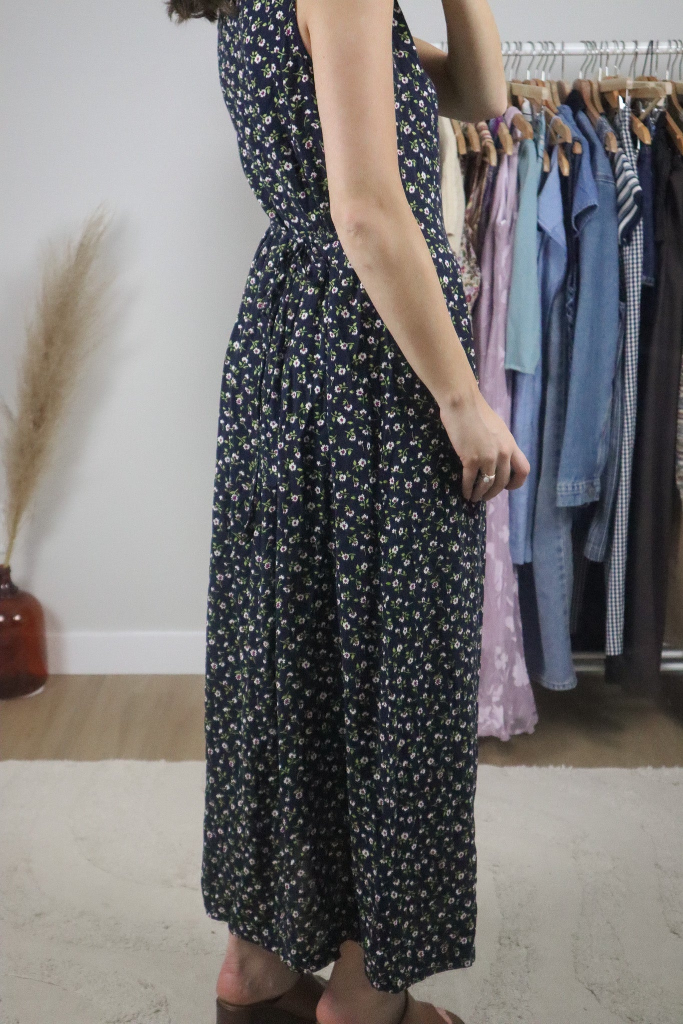 Vintage x Floral Maxi Dress (4/6)