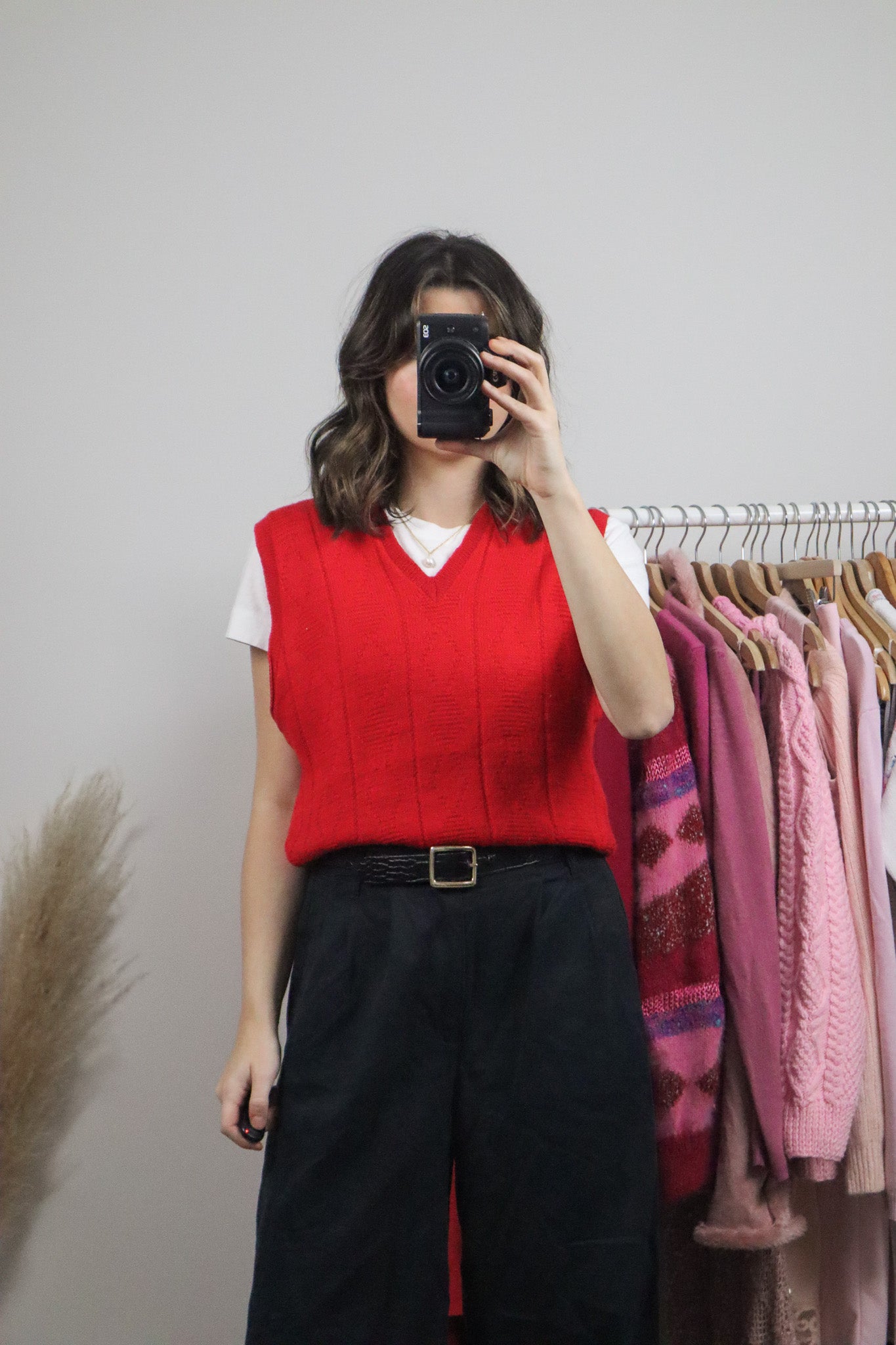 Vintage x Wool Sweater Vest (S)