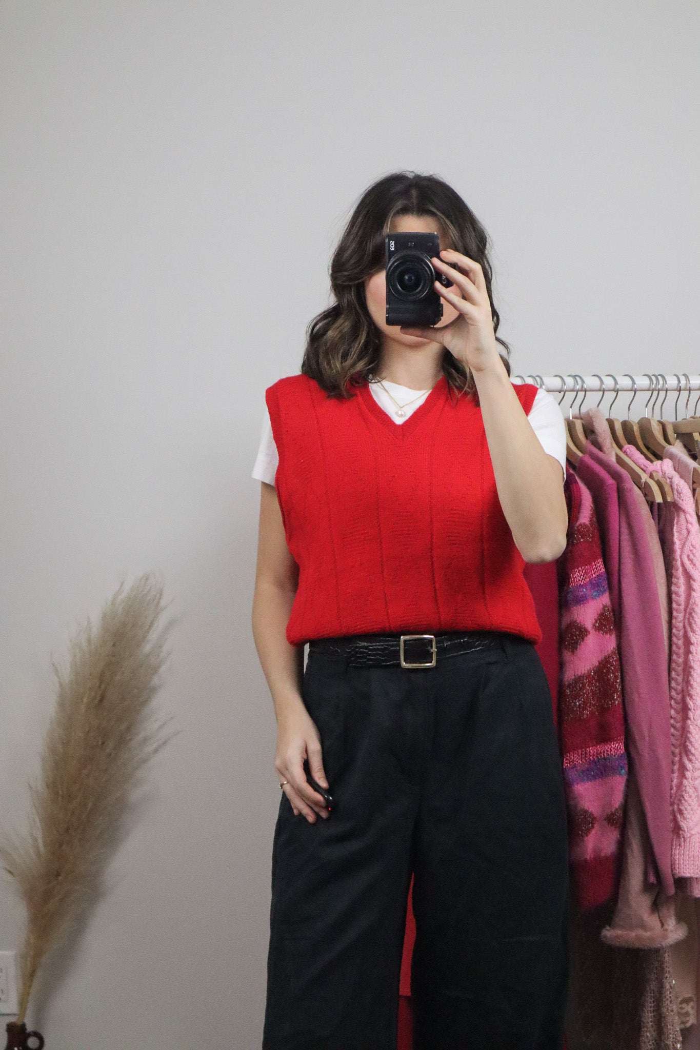 Vintage x Wool Sweater Vest (S)