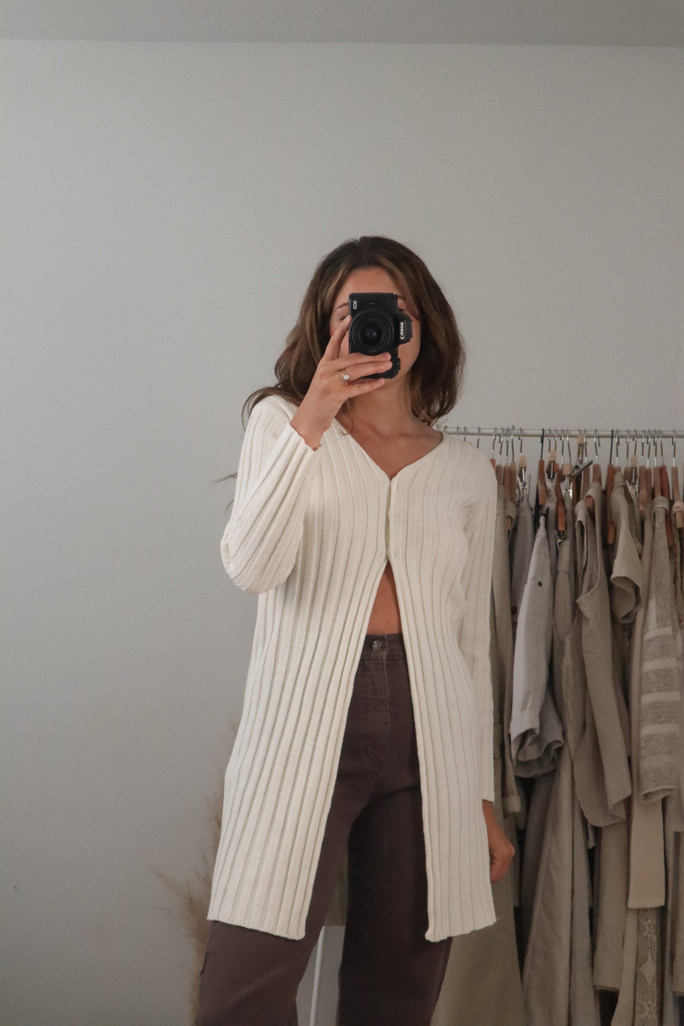 Vintage x Long Cardigan (S)