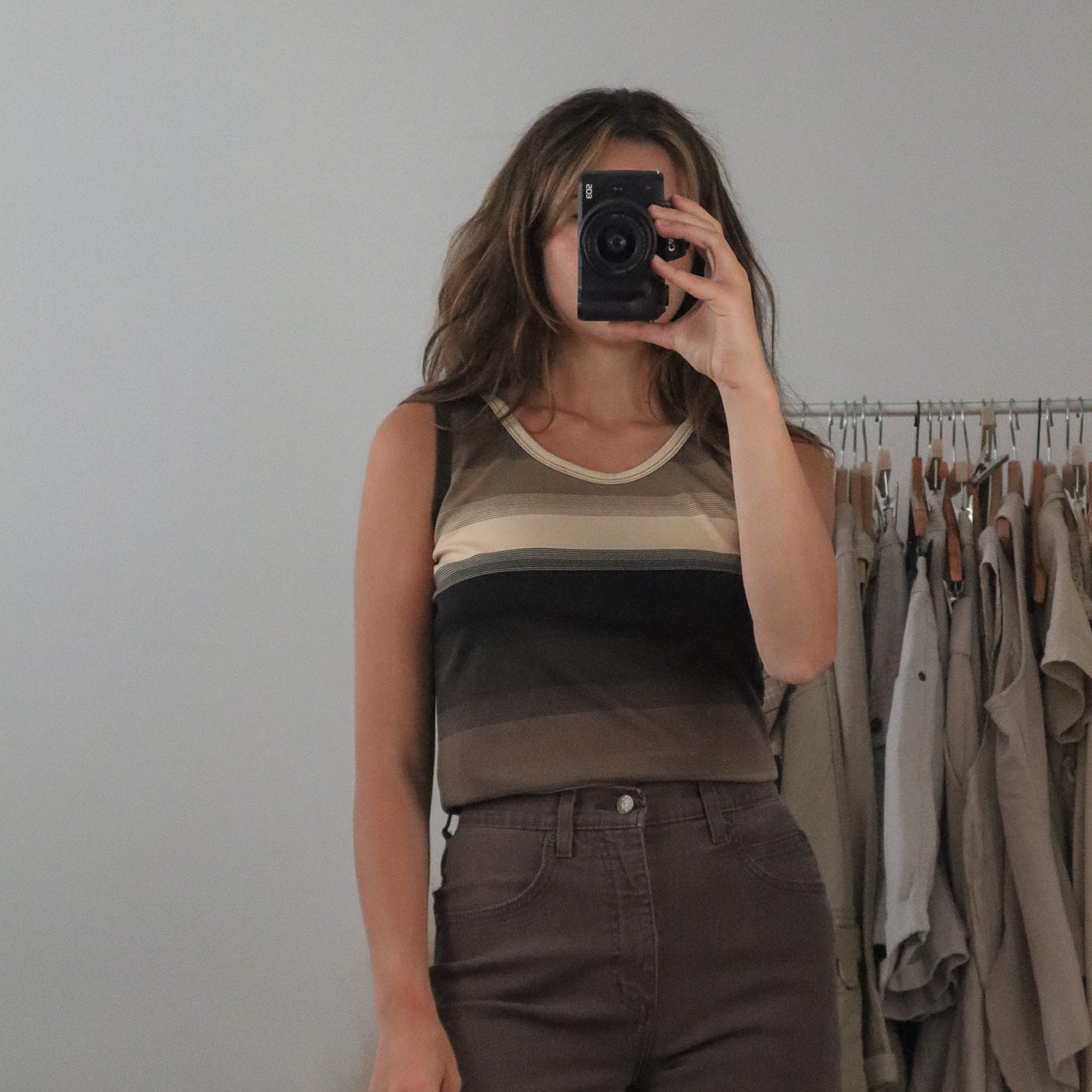 Vintage x Striped Tank (S)