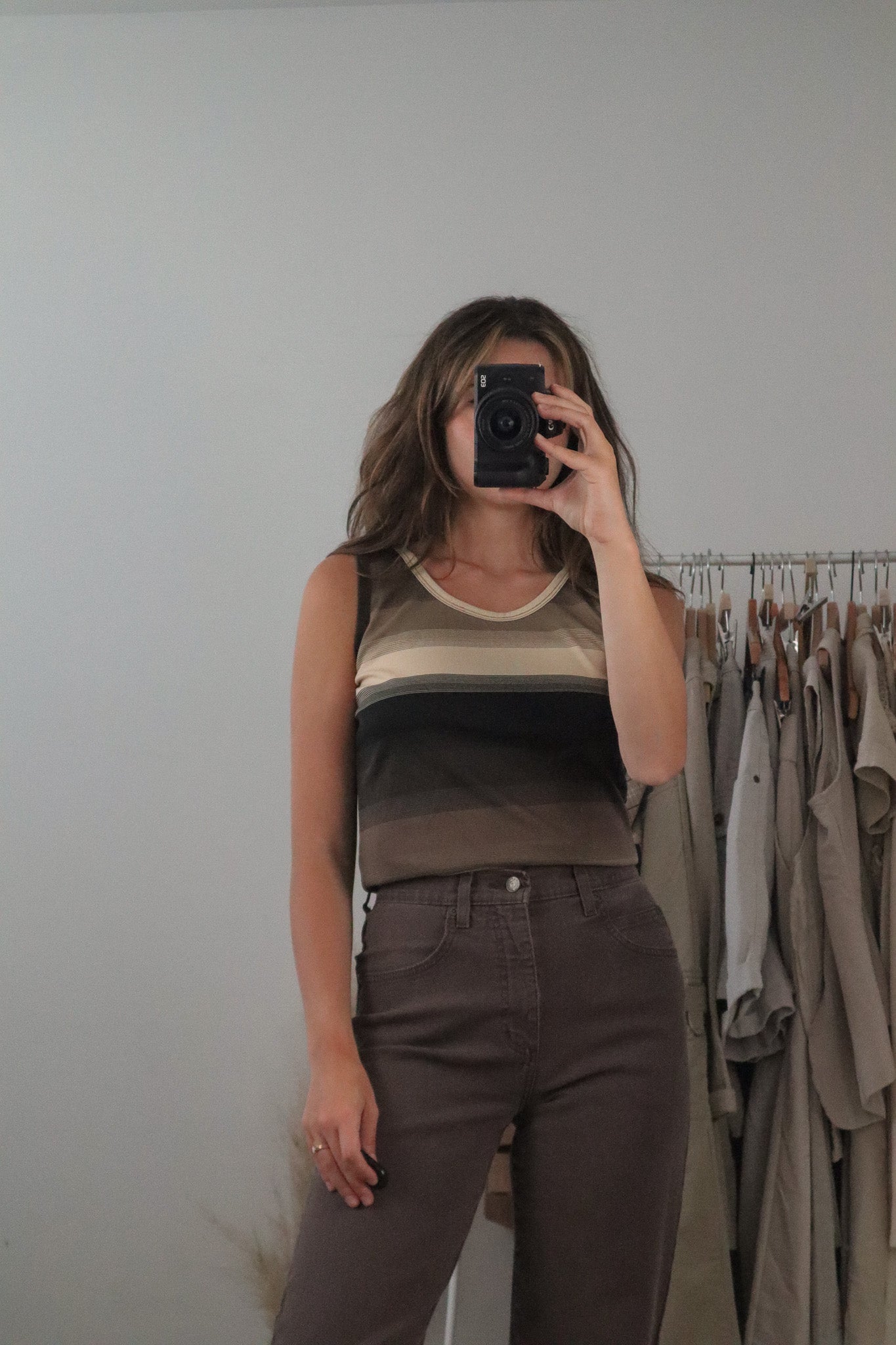 Vintage x Striped Tank (S)