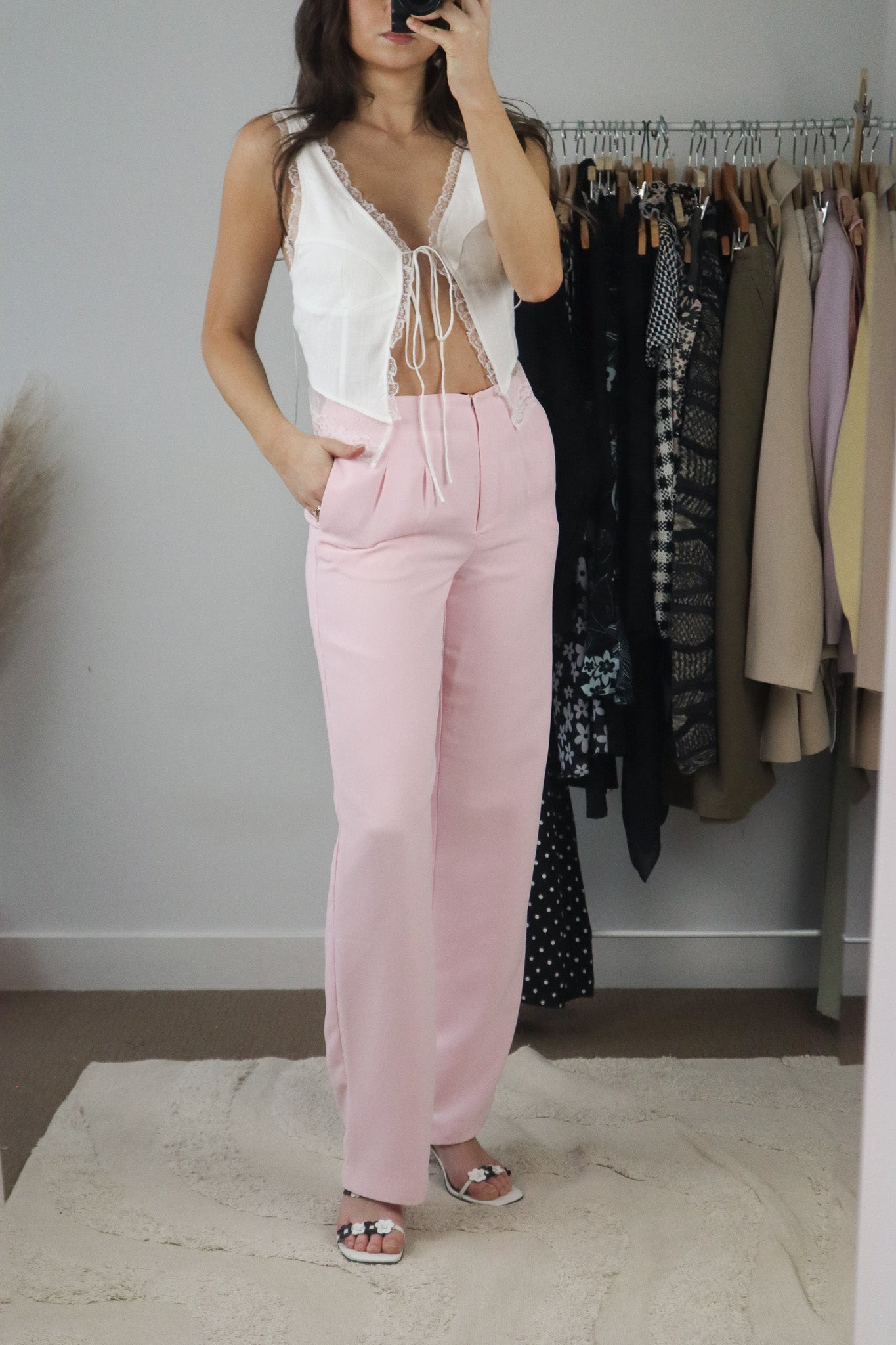 Vintage x Pink Pants (S)