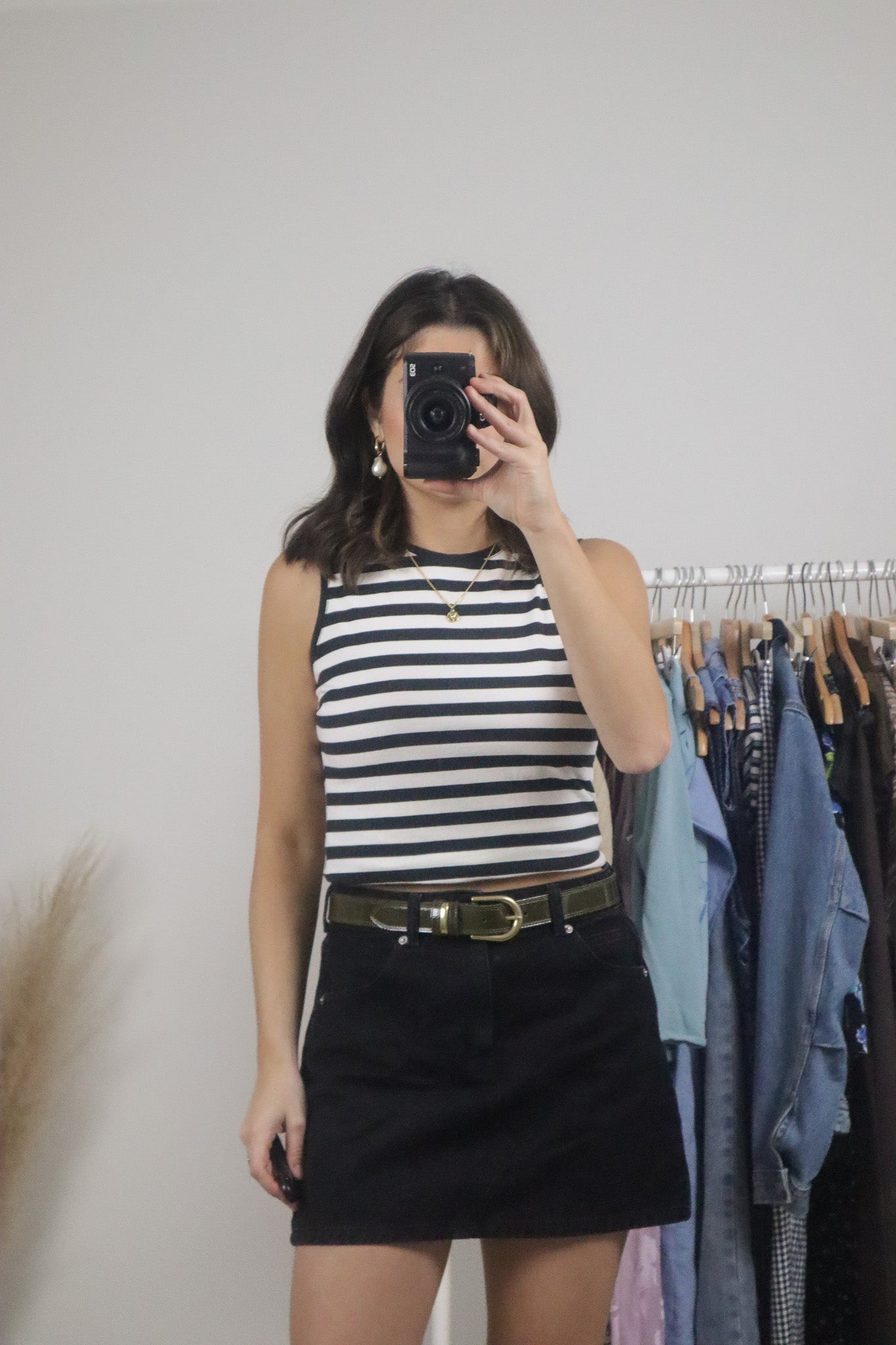 Vintage x Striped Tank Top (S)