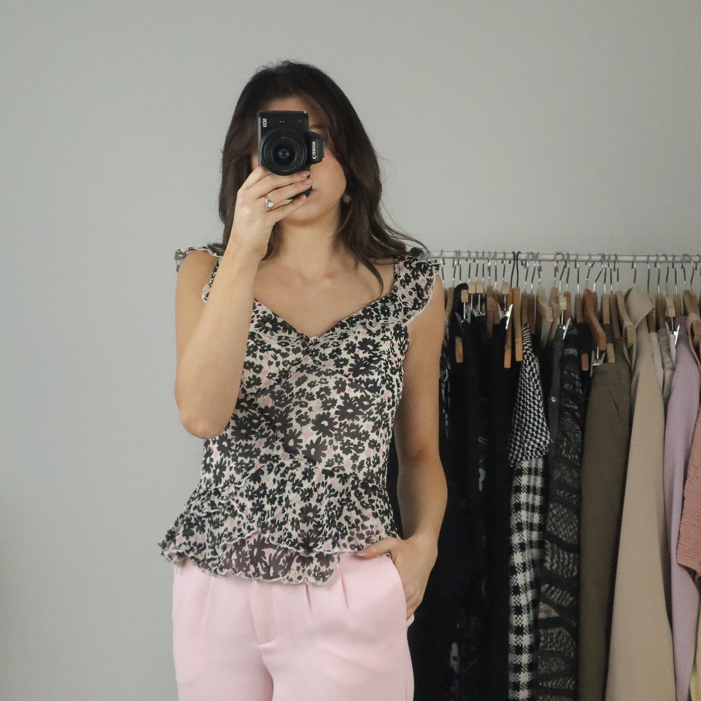 Vintage x Silk Floral Tank (4/6)