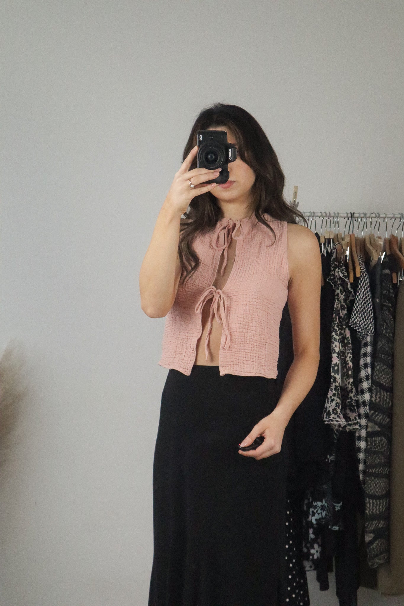 Modern x Tie Tank Top (XS/S)