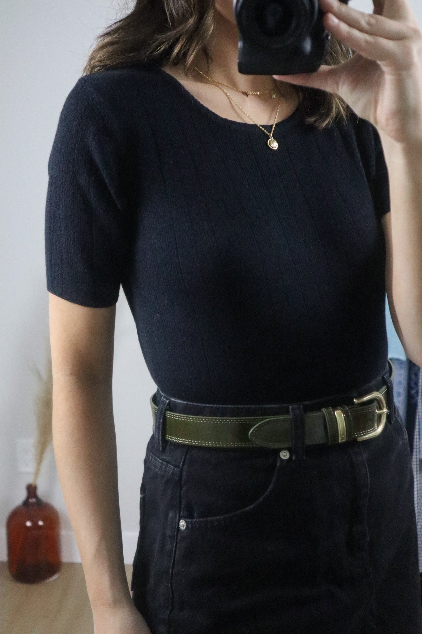 Vintage x Pointelle T-Shirt (M)