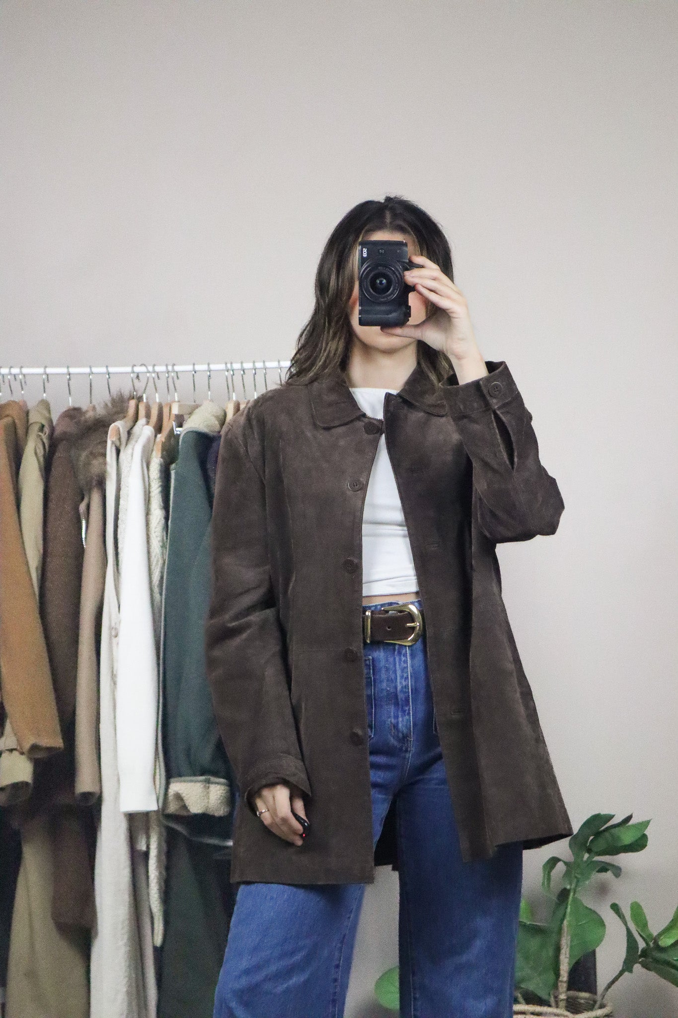 Vintage x Suede Jacket (M)