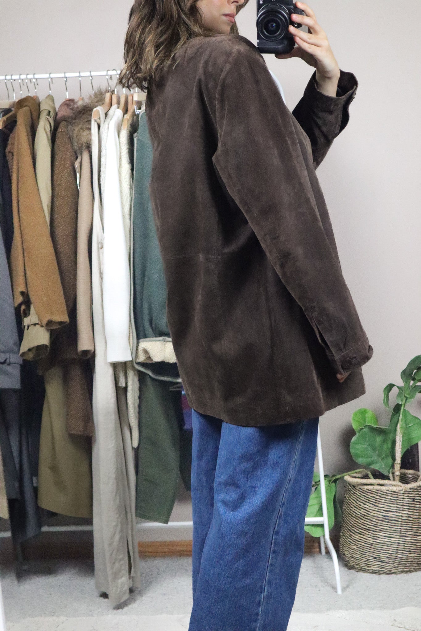 Vintage x Suede Jacket (M)