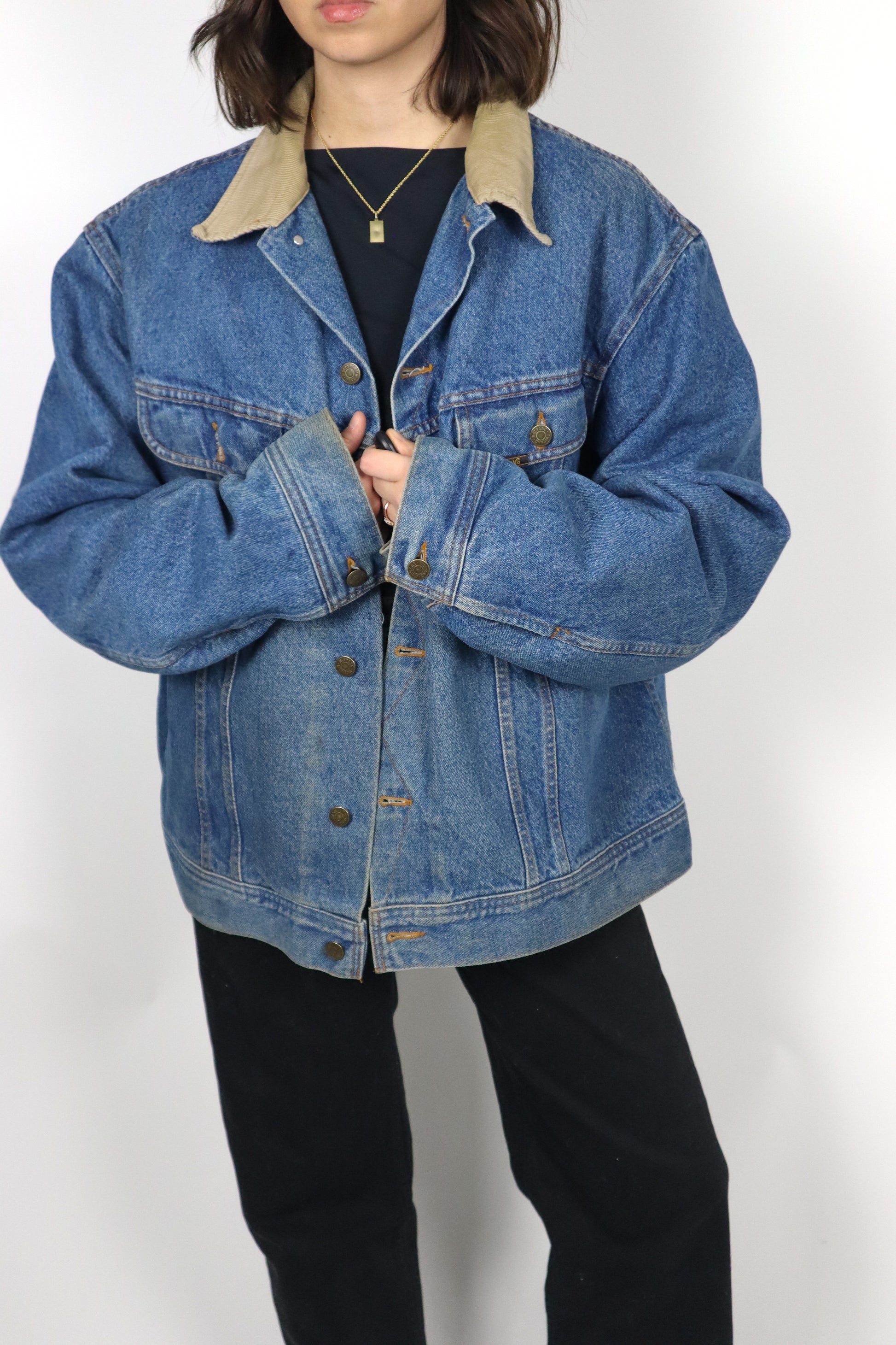 Vintage x Storm Rider Denim Jacket (L)
