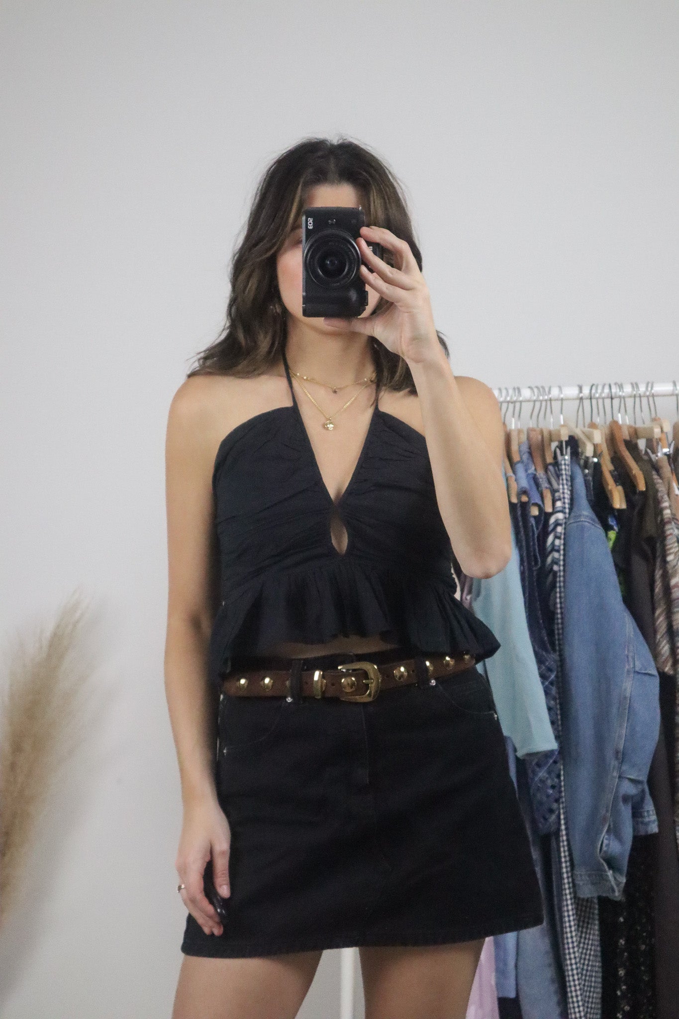 Modern x Free People x Cotton Halter Top (S)