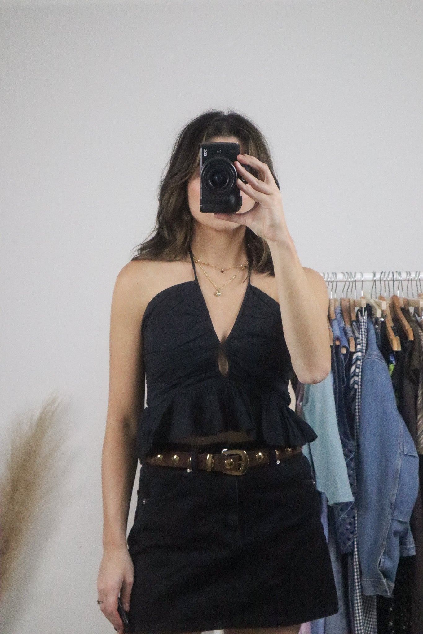 Modern x Free People x Cotton Halter Top (S)
