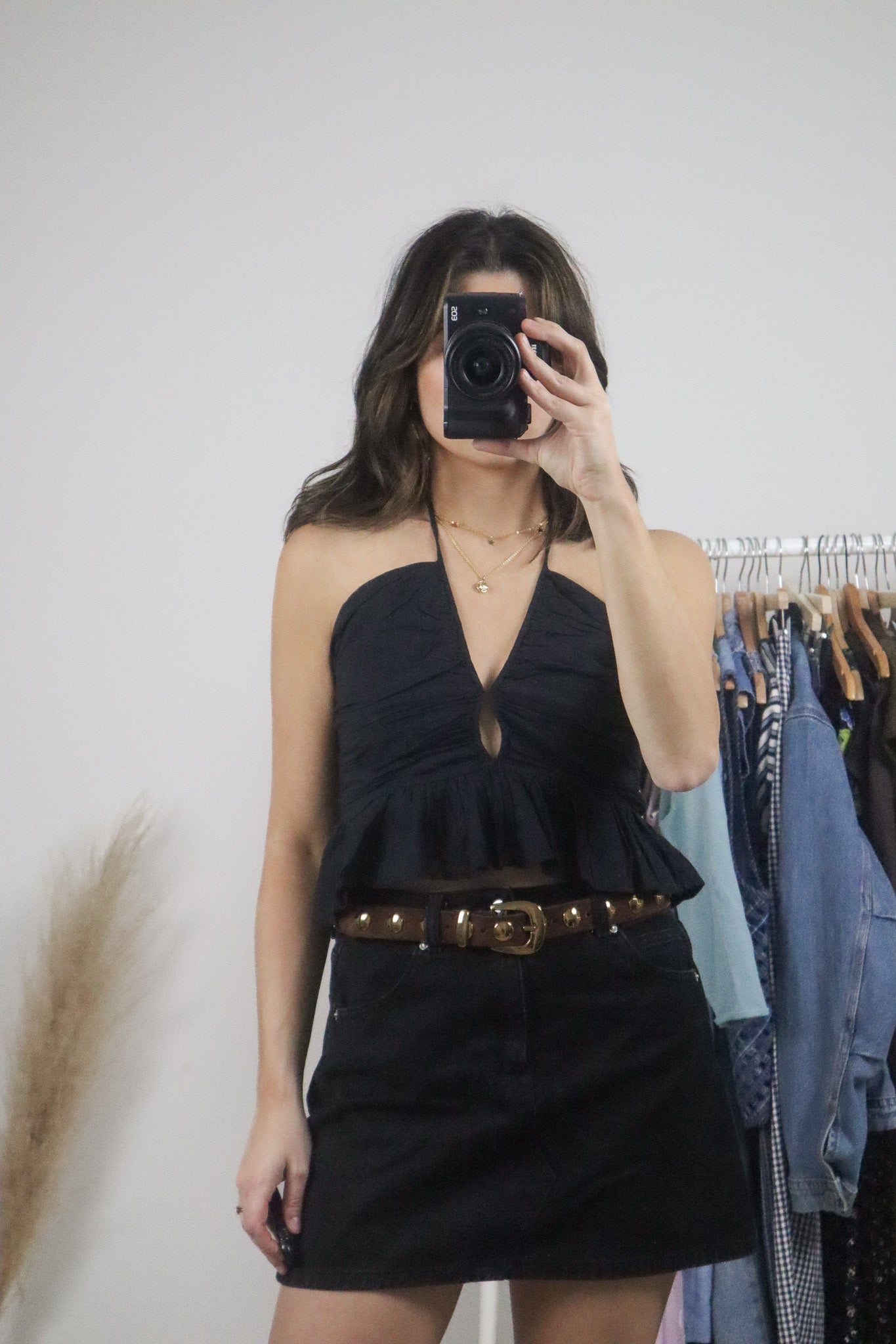 Modern x Free People x Cotton Halter Top (S)