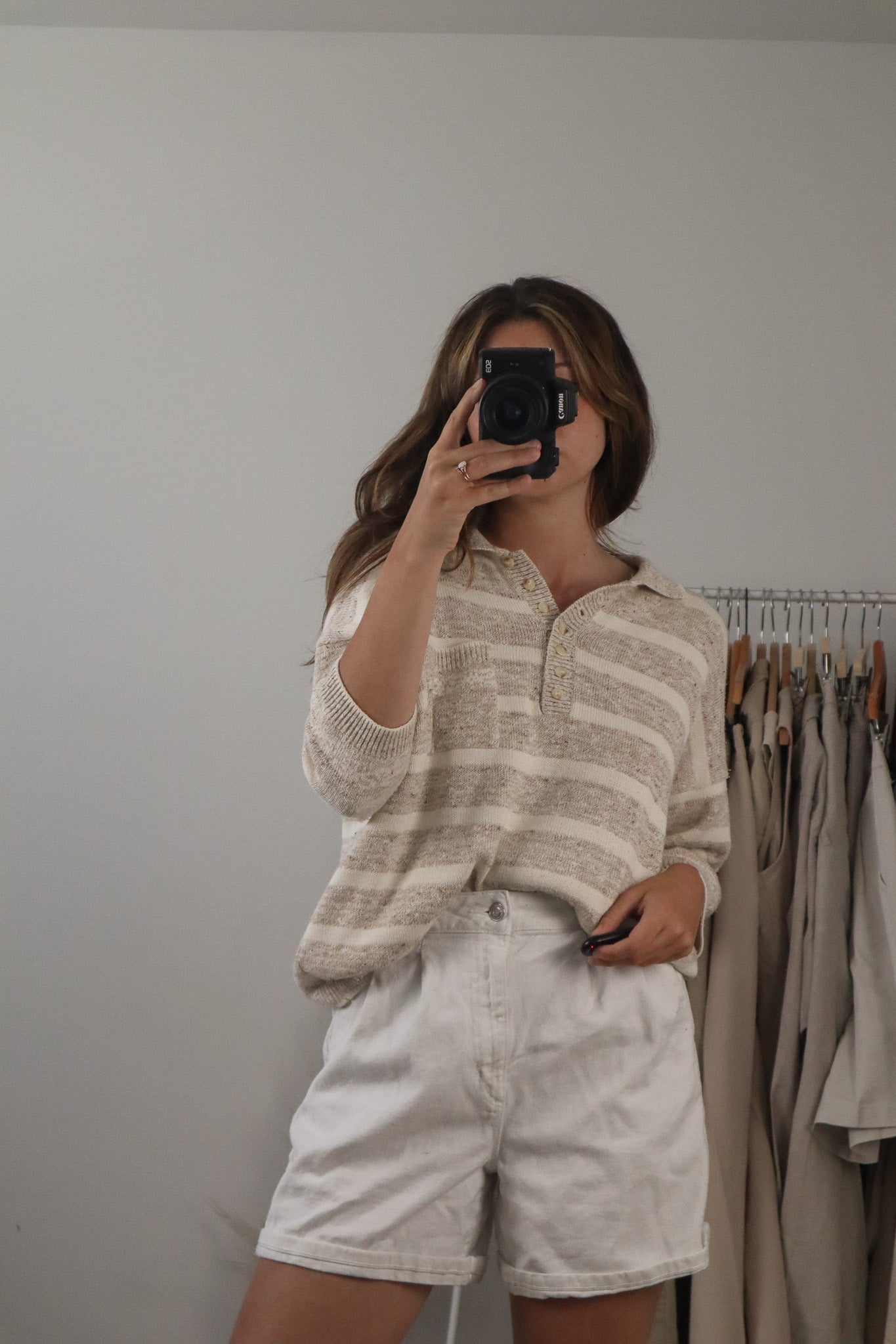 Vintage x Striped Sweater (S/M)