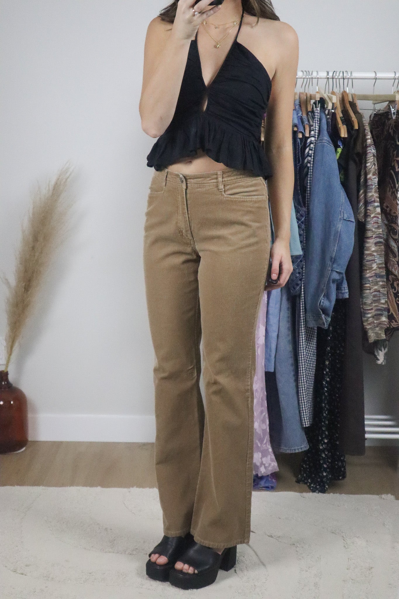 Vintage x Corduroy Cotton Pants (4)