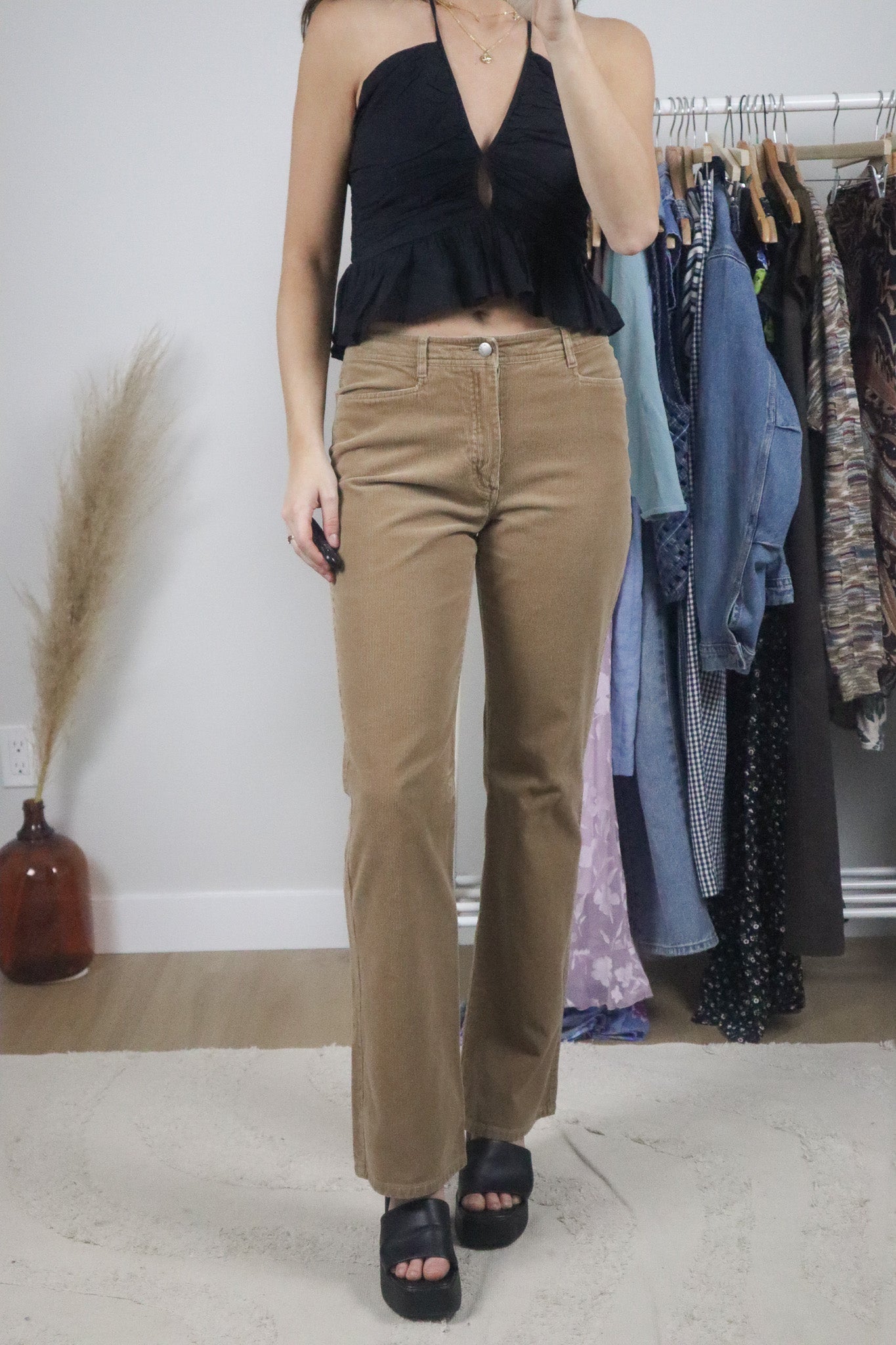 Vintage x Corduroy Cotton Pants (4)