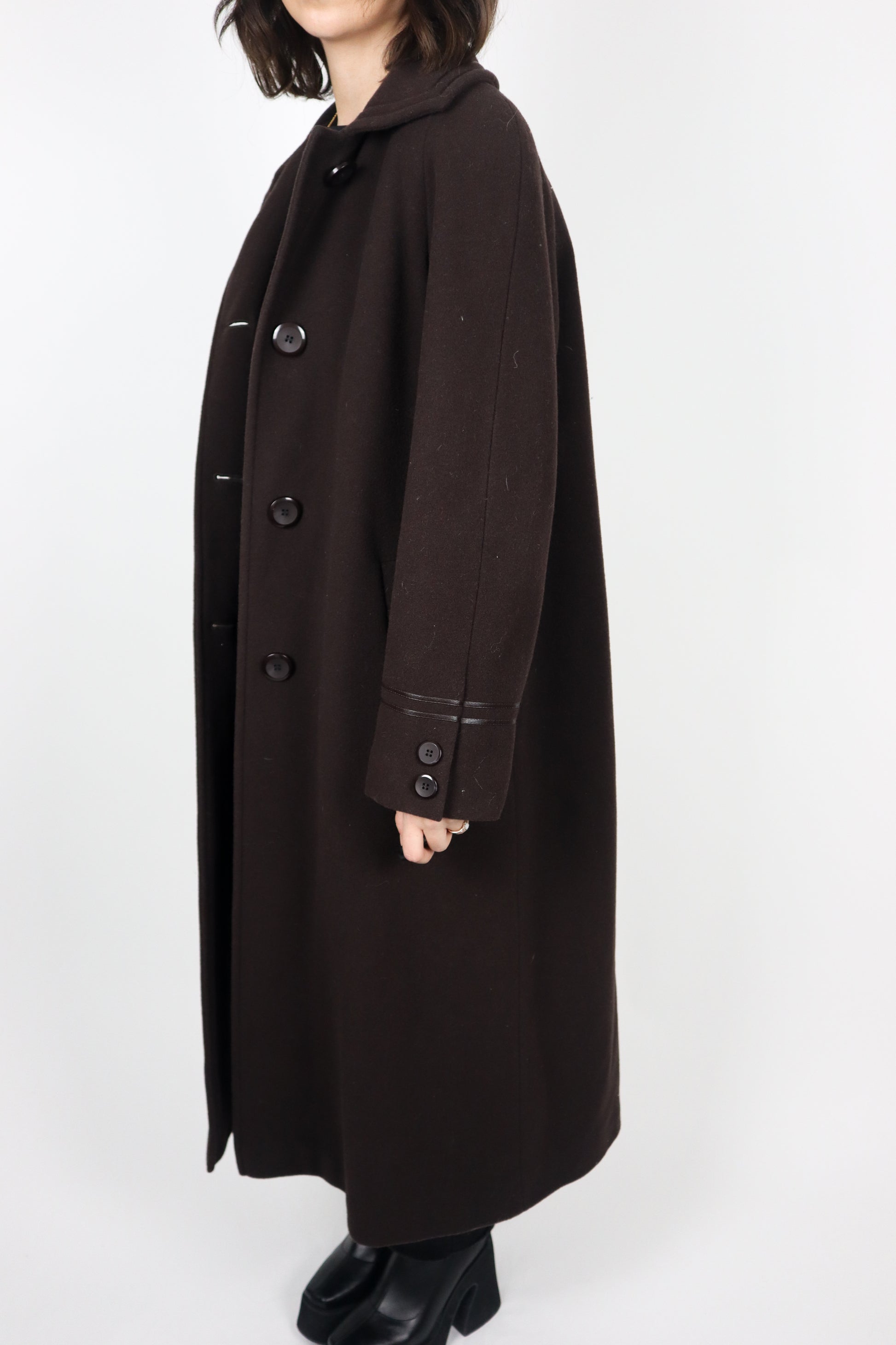 Vintage x Made in Belarus x Cashwool Coat (M)