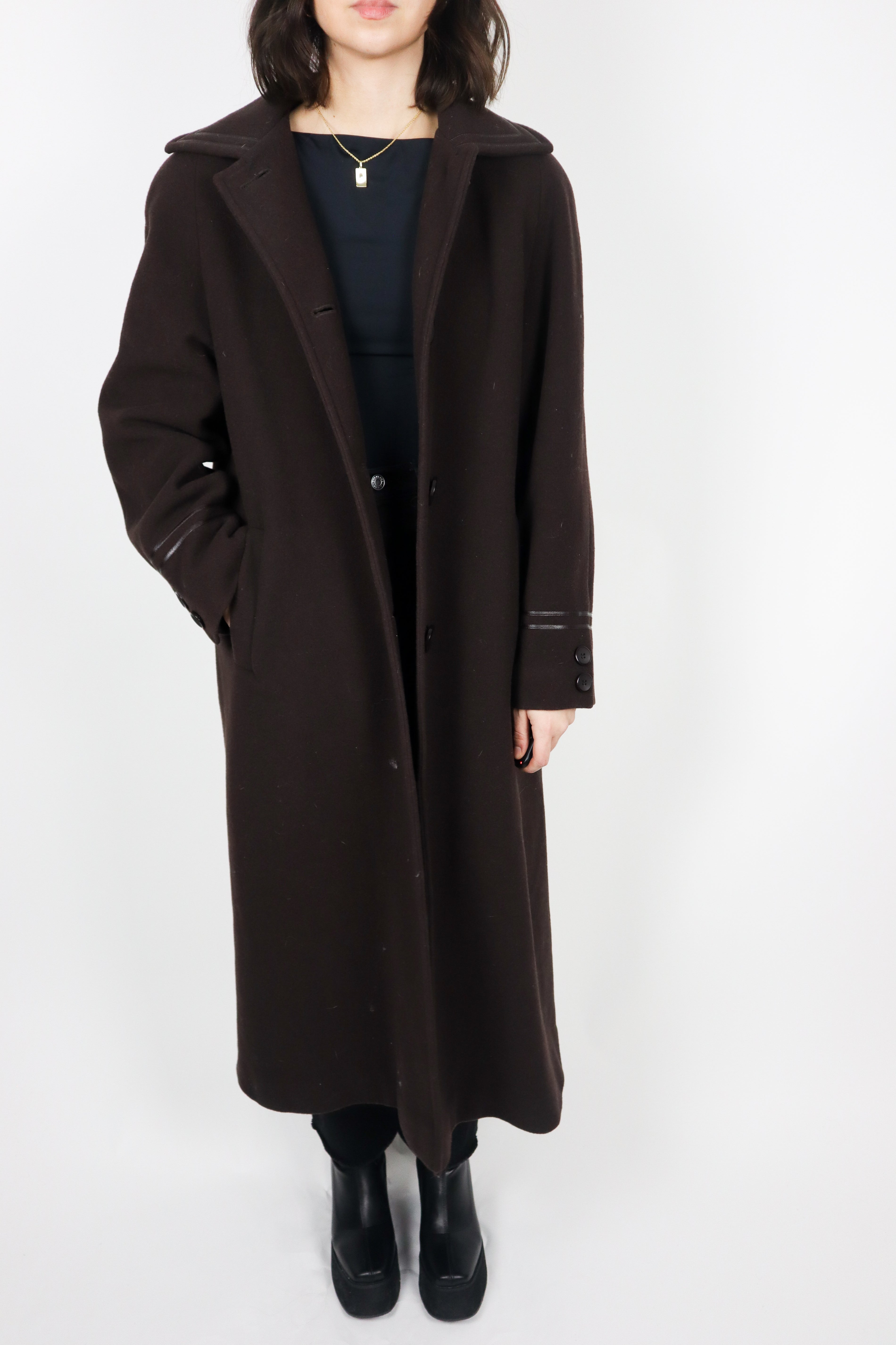 Vintage x Made in Belarus x Cashwool Coat (M)