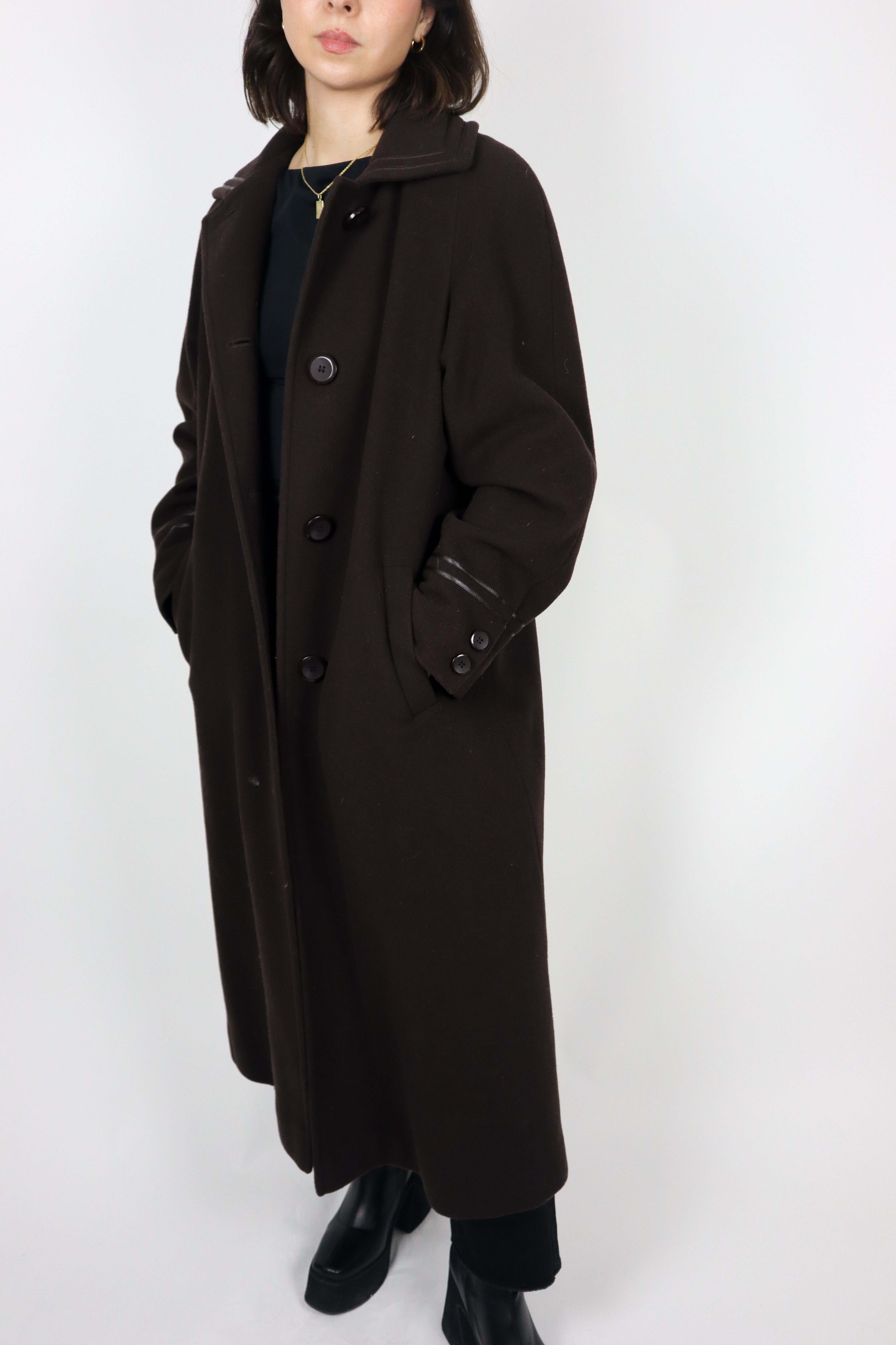 Vintage x Made in Belarus x Cashwool Coat (M)