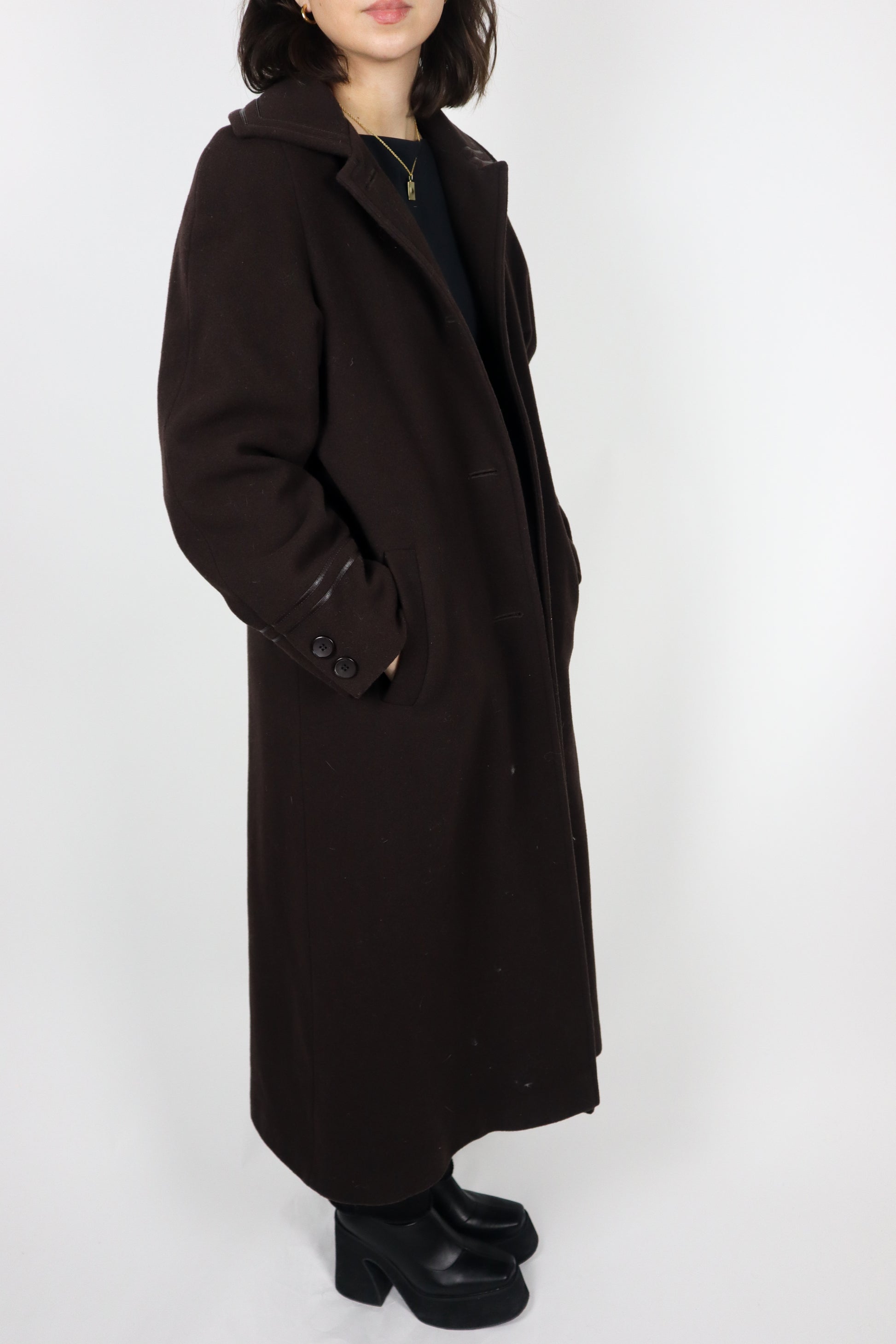 Vintage x Made in Belarus x Cashwool Coat (M)