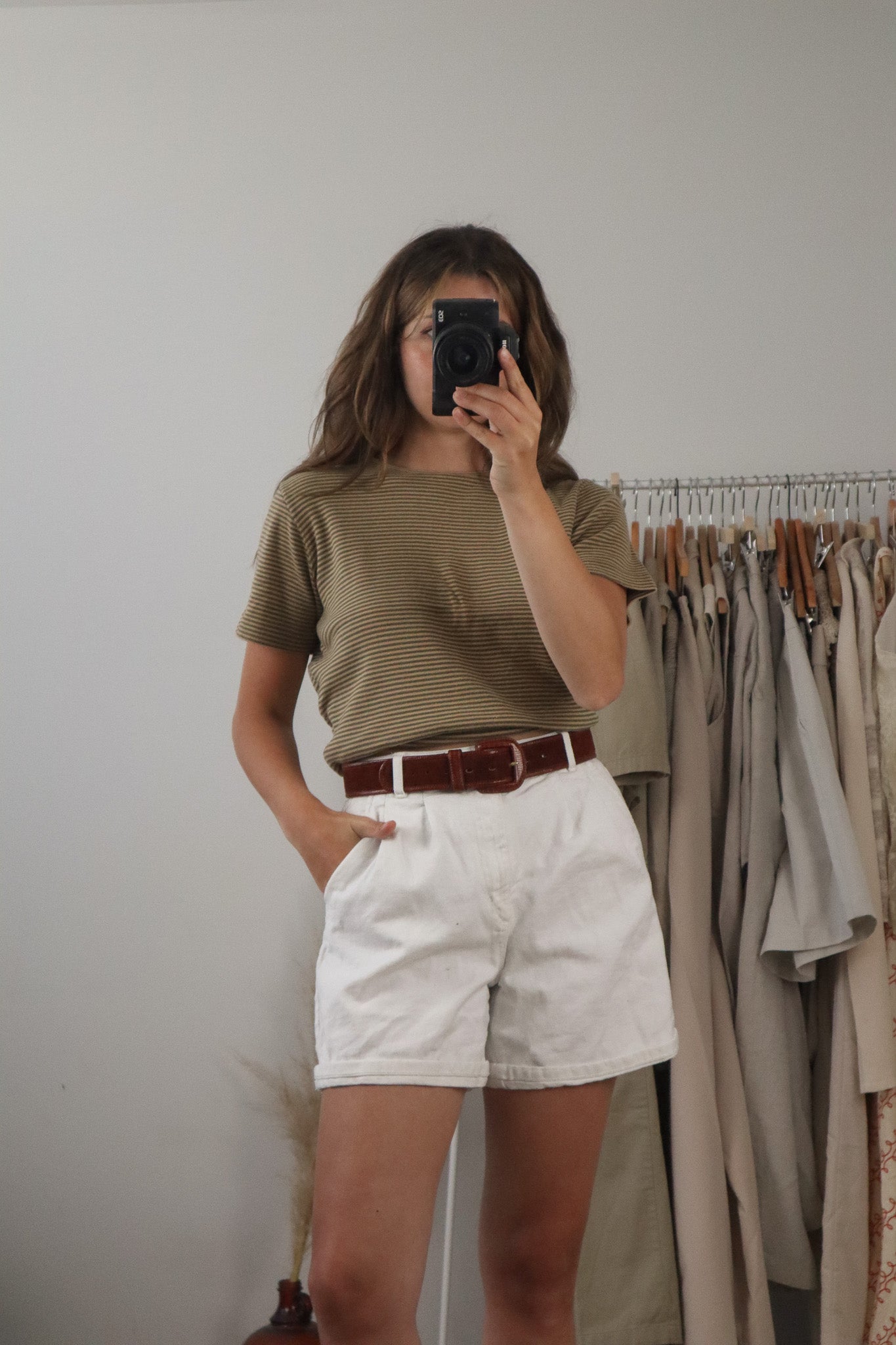 Vintage x Striped T-Shirt (M)