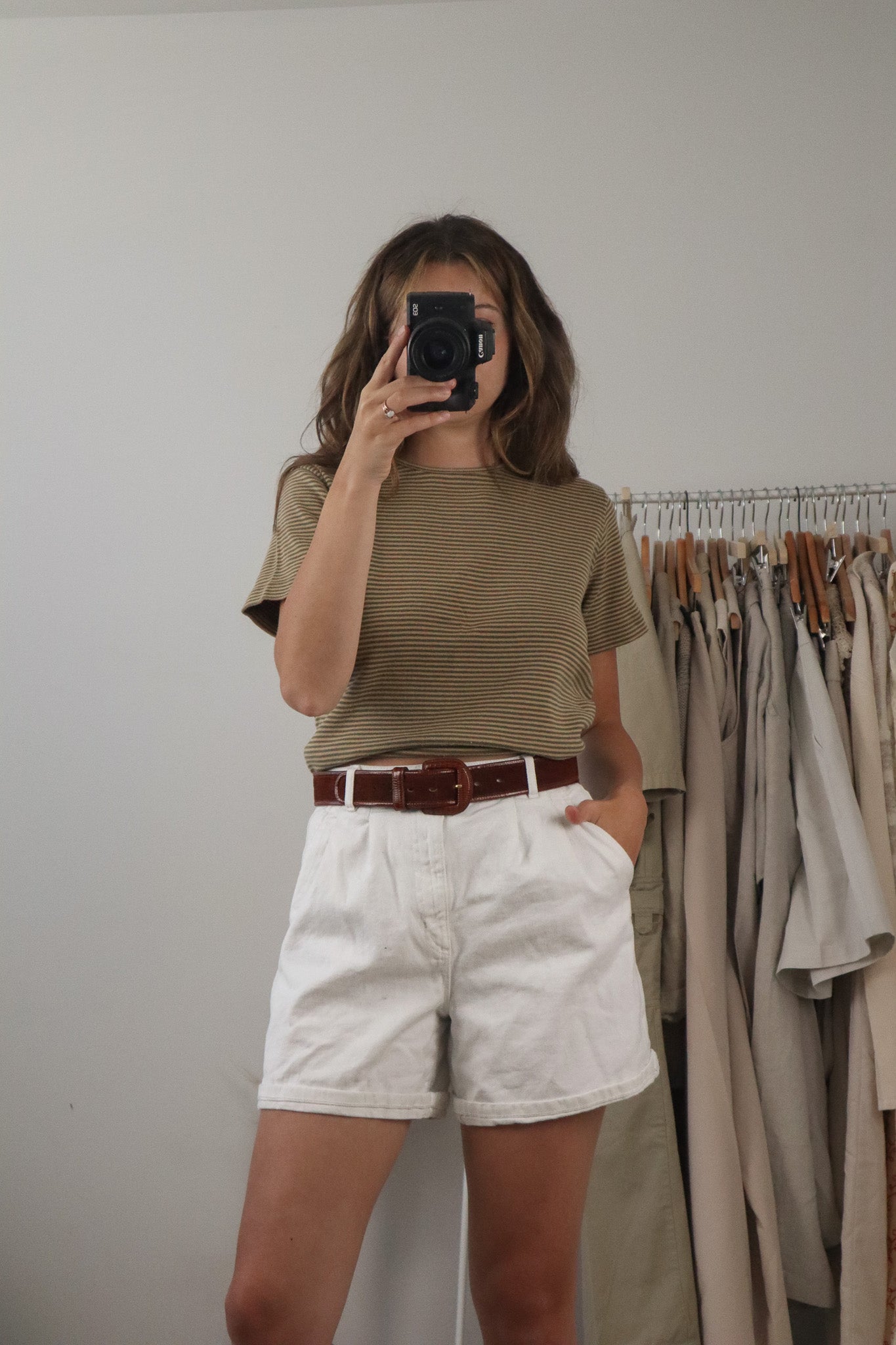 Vintage x Striped T-Shirt (M)