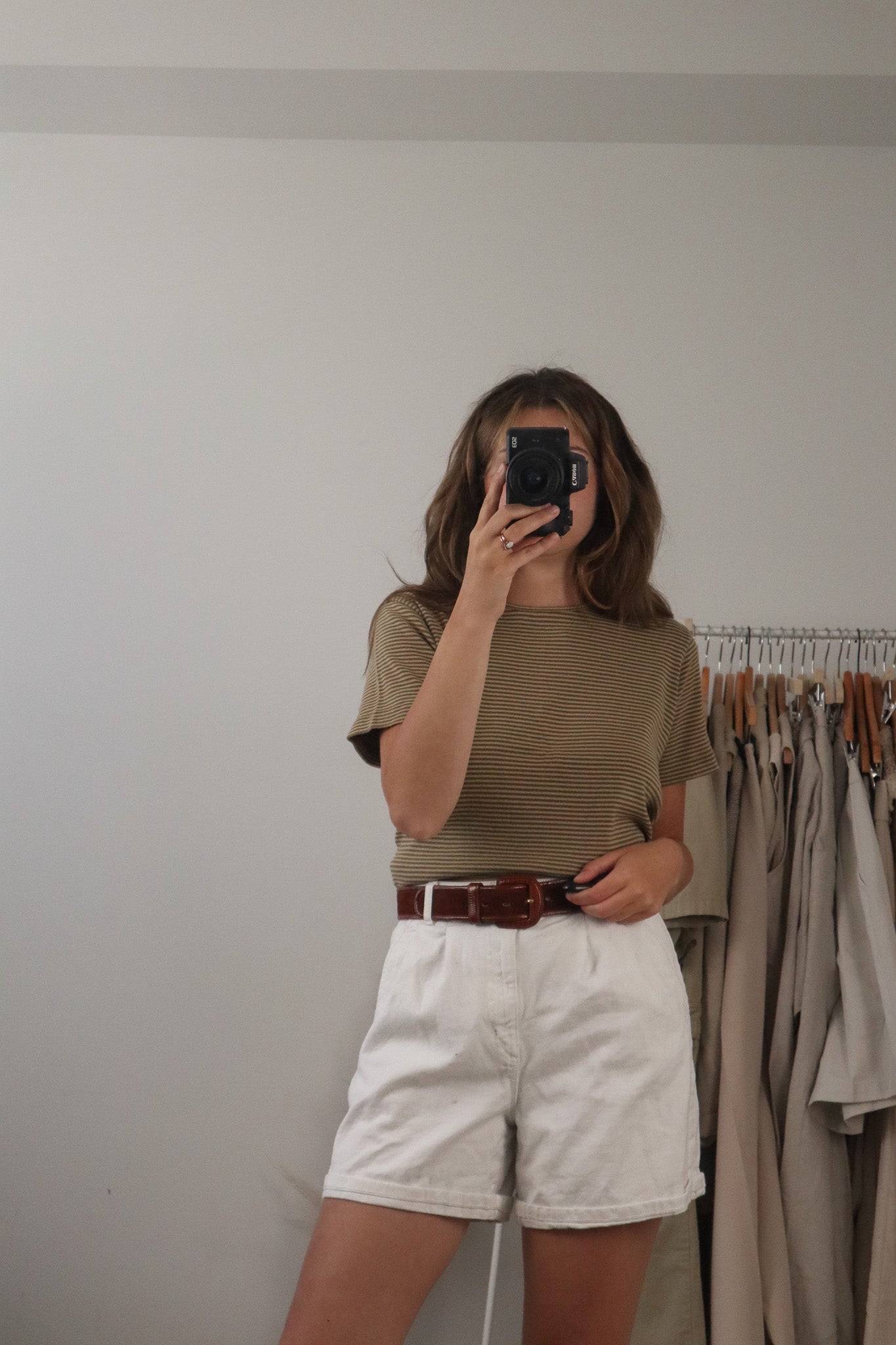 Vintage x Striped T-Shirt (M)