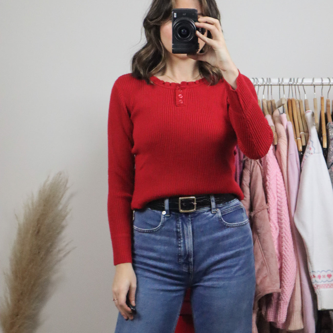Vintage x Long-Sleeve Top (S/M)
