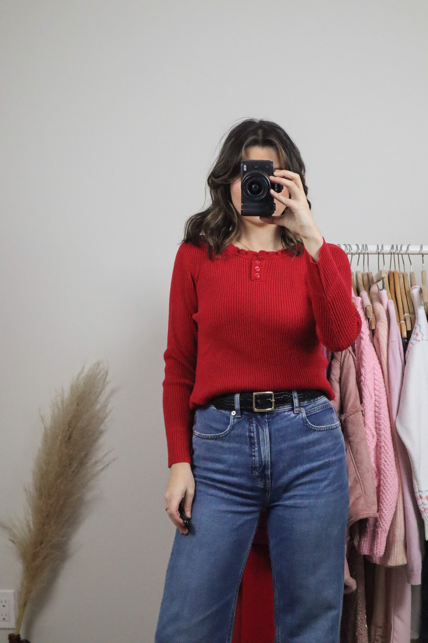 Vintage x Long-Sleeve Top (S/M)