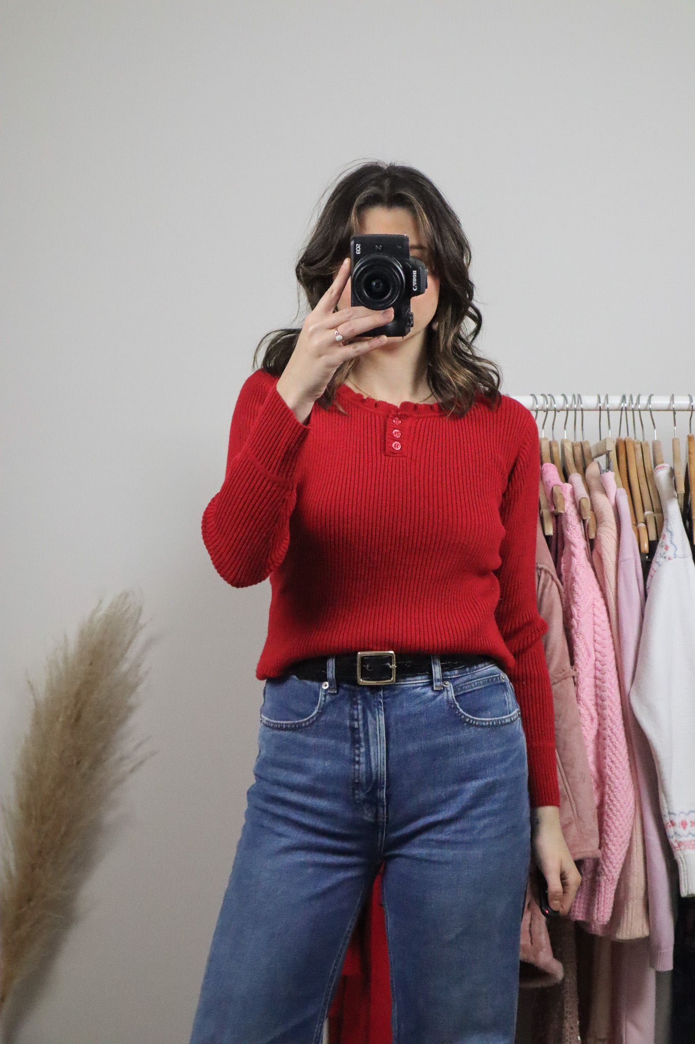Vintage x Long-Sleeve Top (S/M)