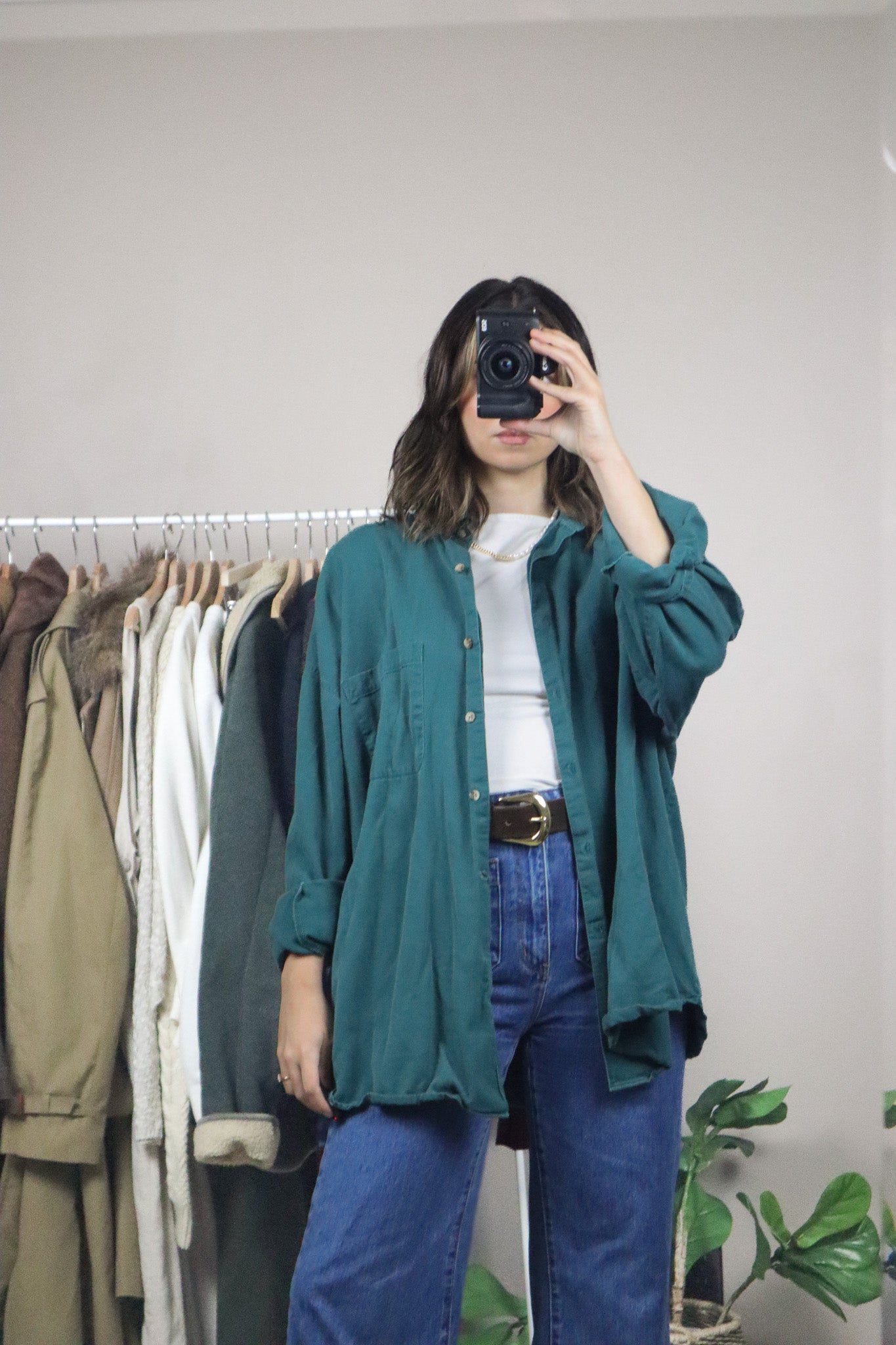 Vintage x Button Down (XL-3XL)