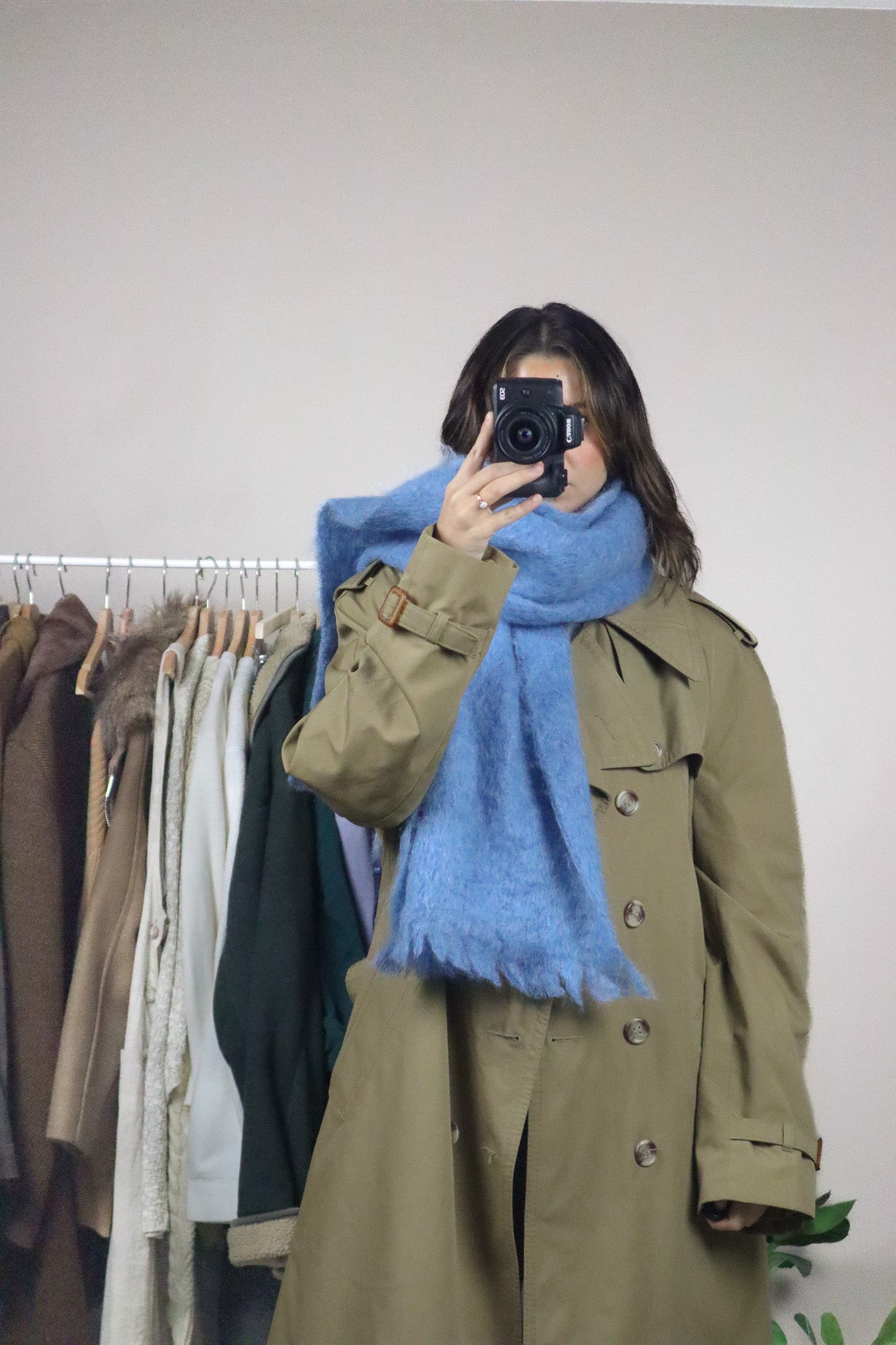 Made in Scotland x 70s x Mohair Chunky Scarf