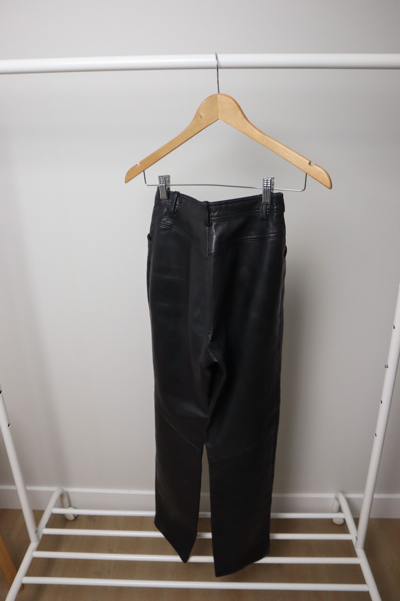 Made in Canada x Vintage x Dainer Leather Pants (XXS)