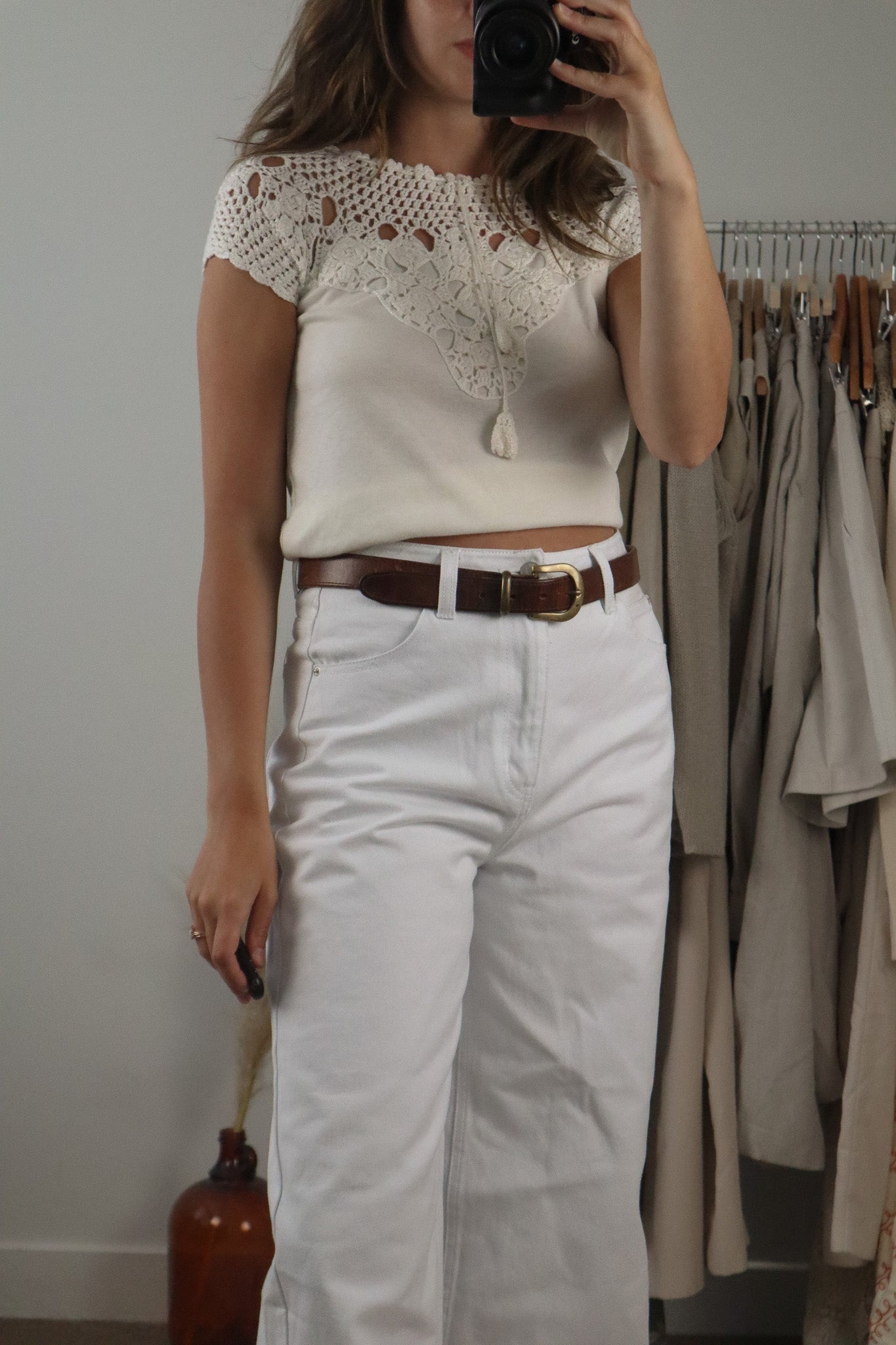 Vintage x Lace Top (S)
