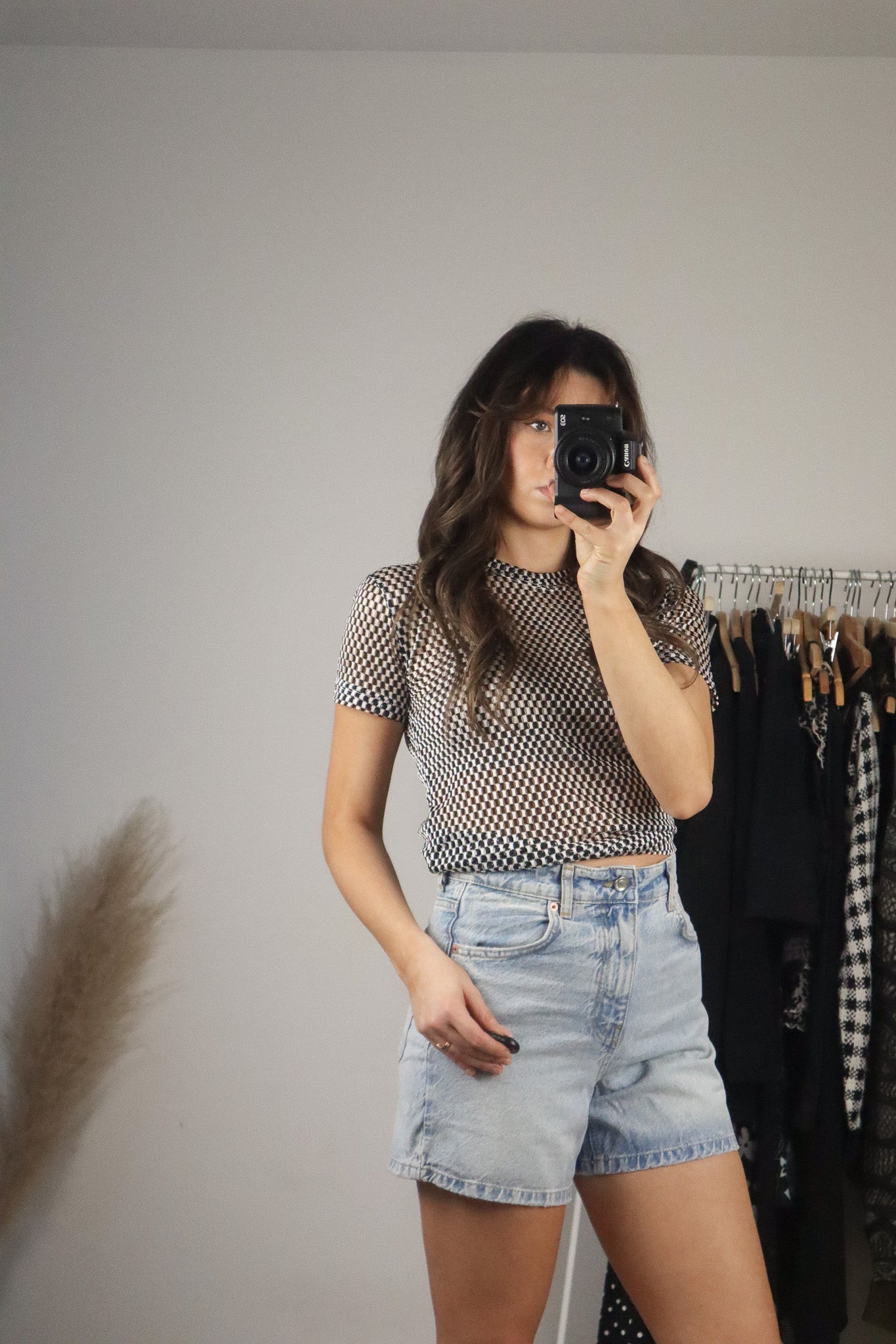 Vintage x Checkered T-Shirt (S)