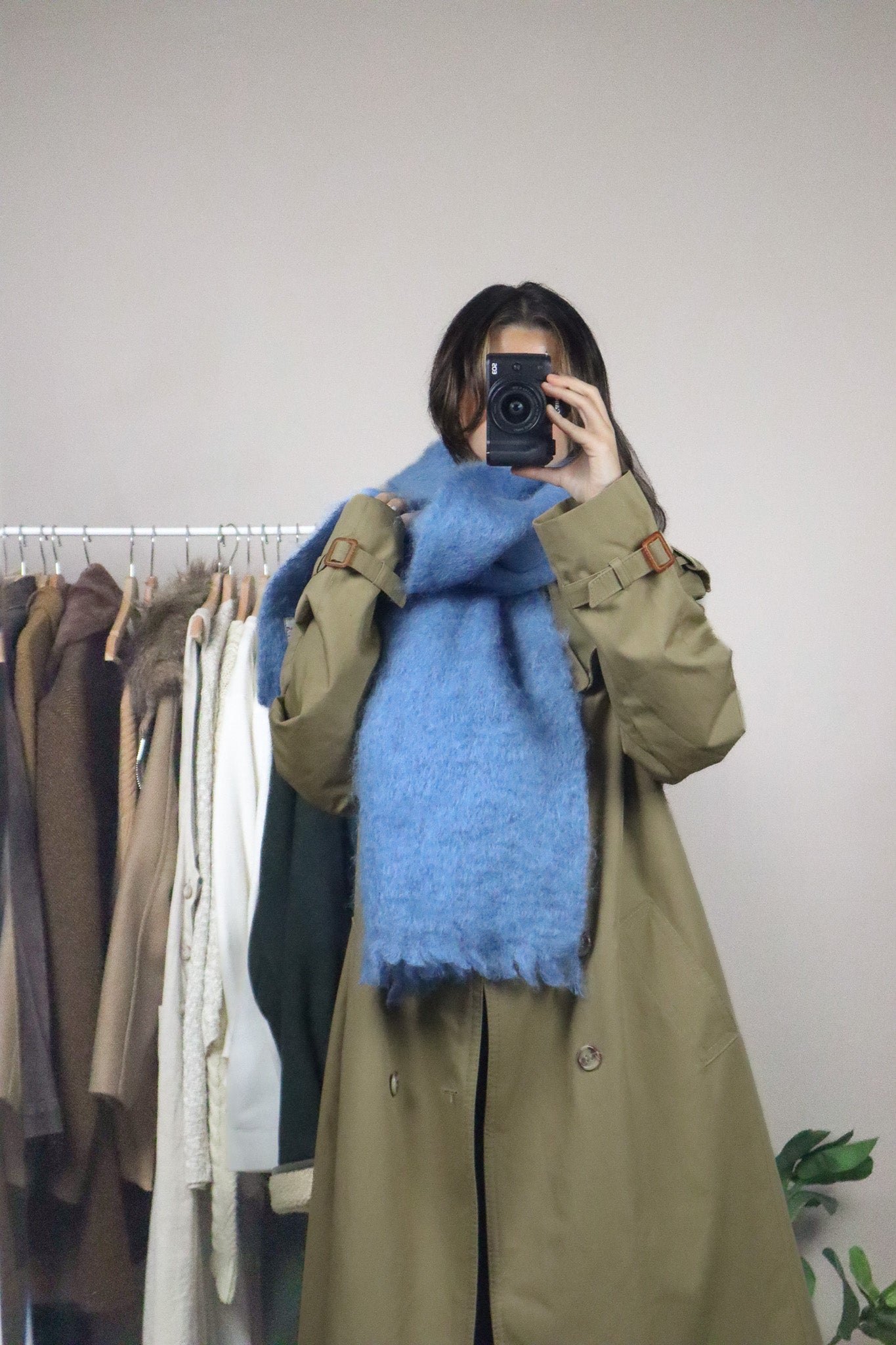 Made in Scotland x 70s x Mohair Chunky Scarf