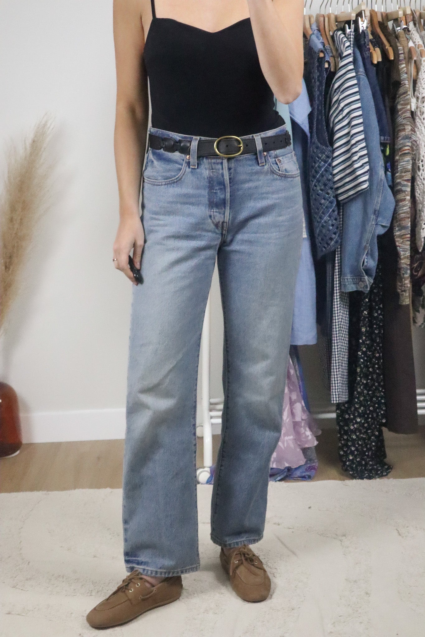 Modern x 501 Slouchy Levi's (4)