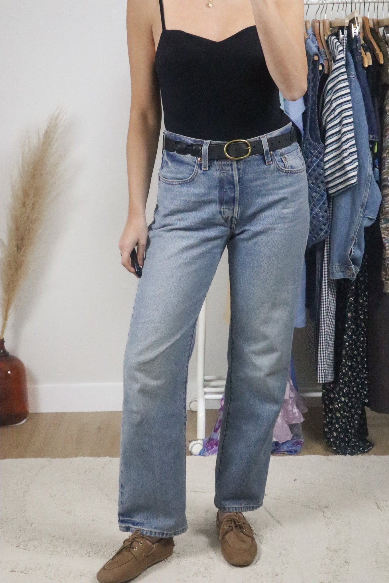 Modern x 501 Slouchy Levi's (4)