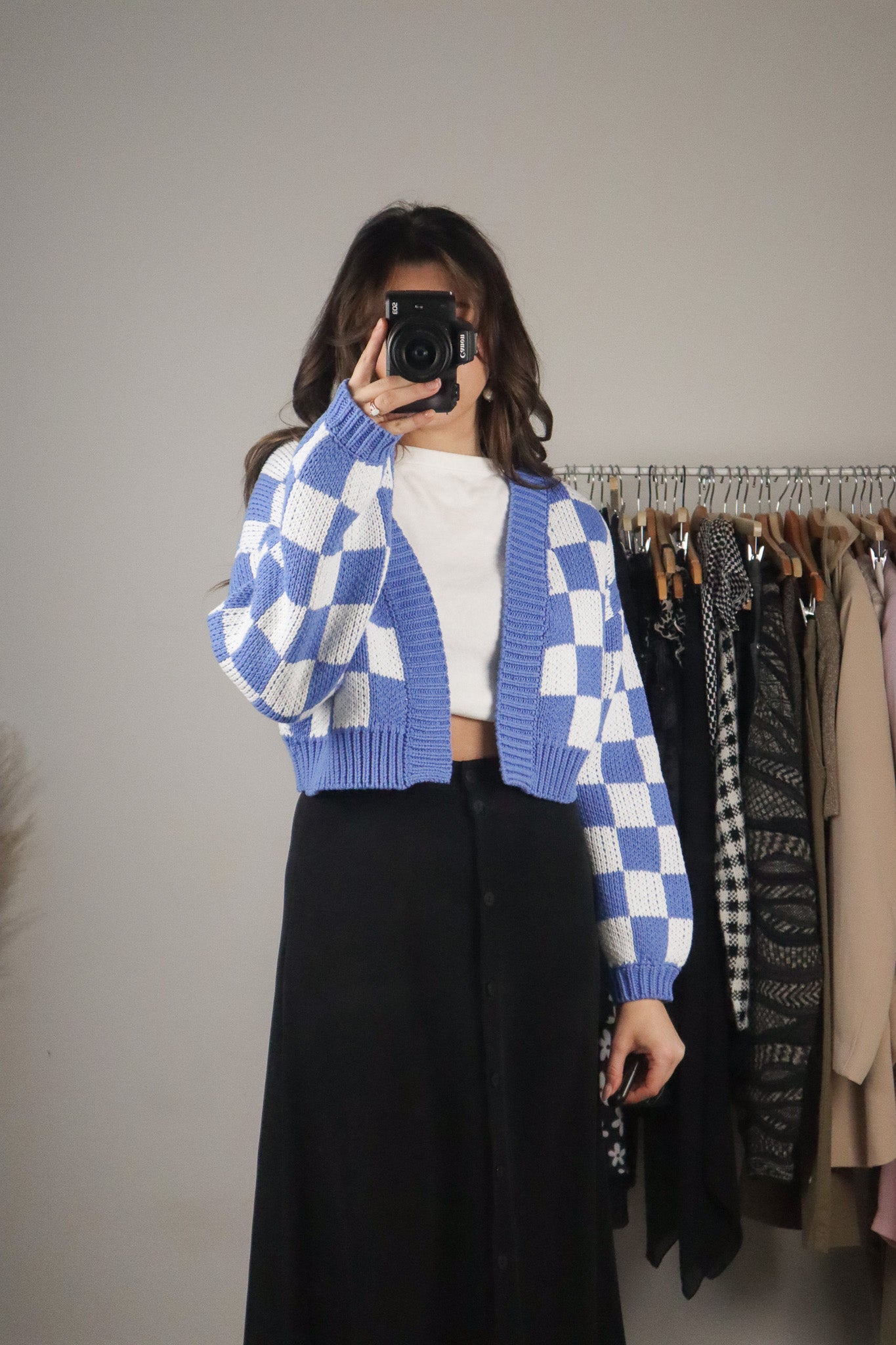 Modern x Checkerboard Cardi (S)