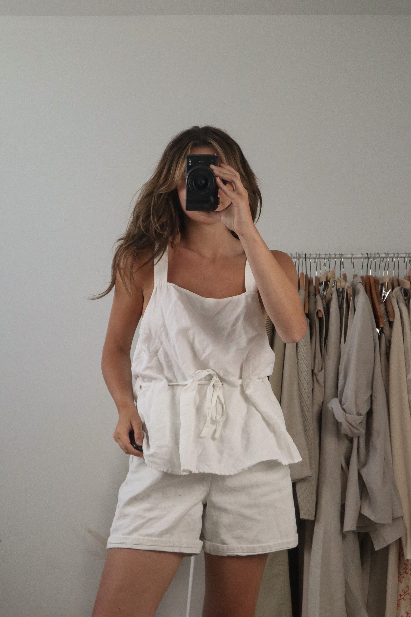 Modern x Wilfred Linen Blend Tank (L)