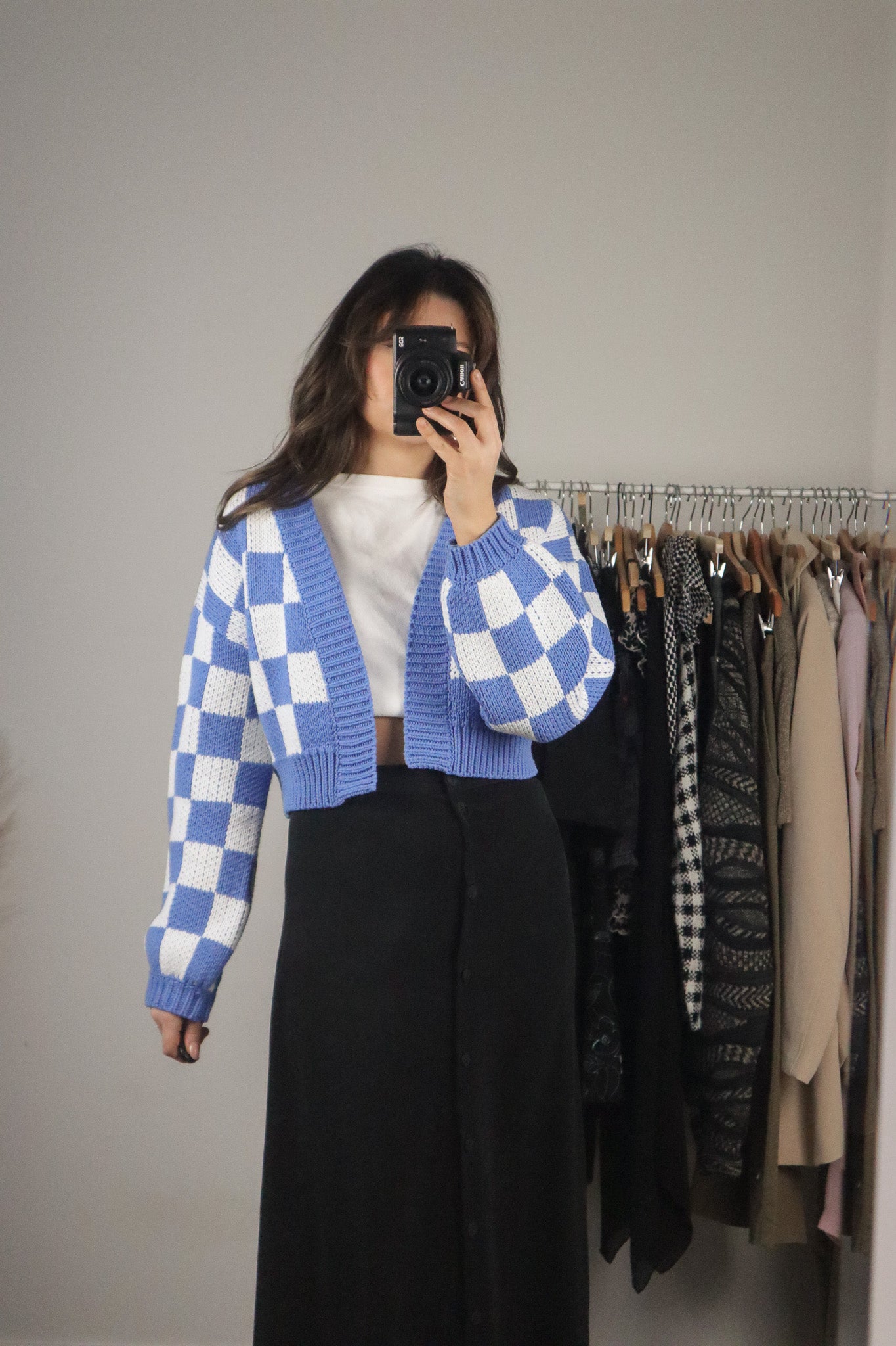 Modern x Checkerboard Cardi (S)
